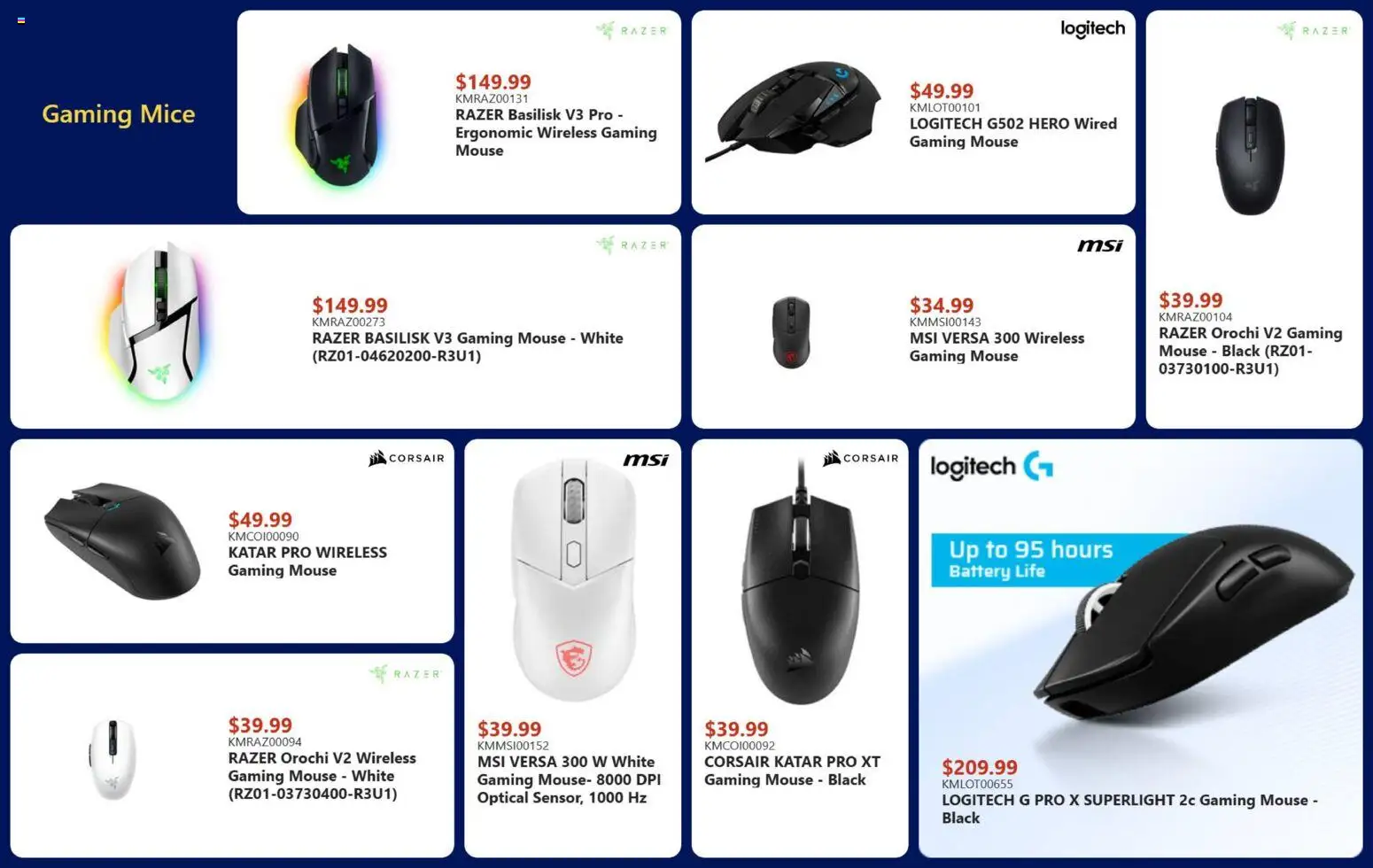 Canada Computers flyer valid from 03.04.2026 | Page: 6 | Products: Mouse, Battery