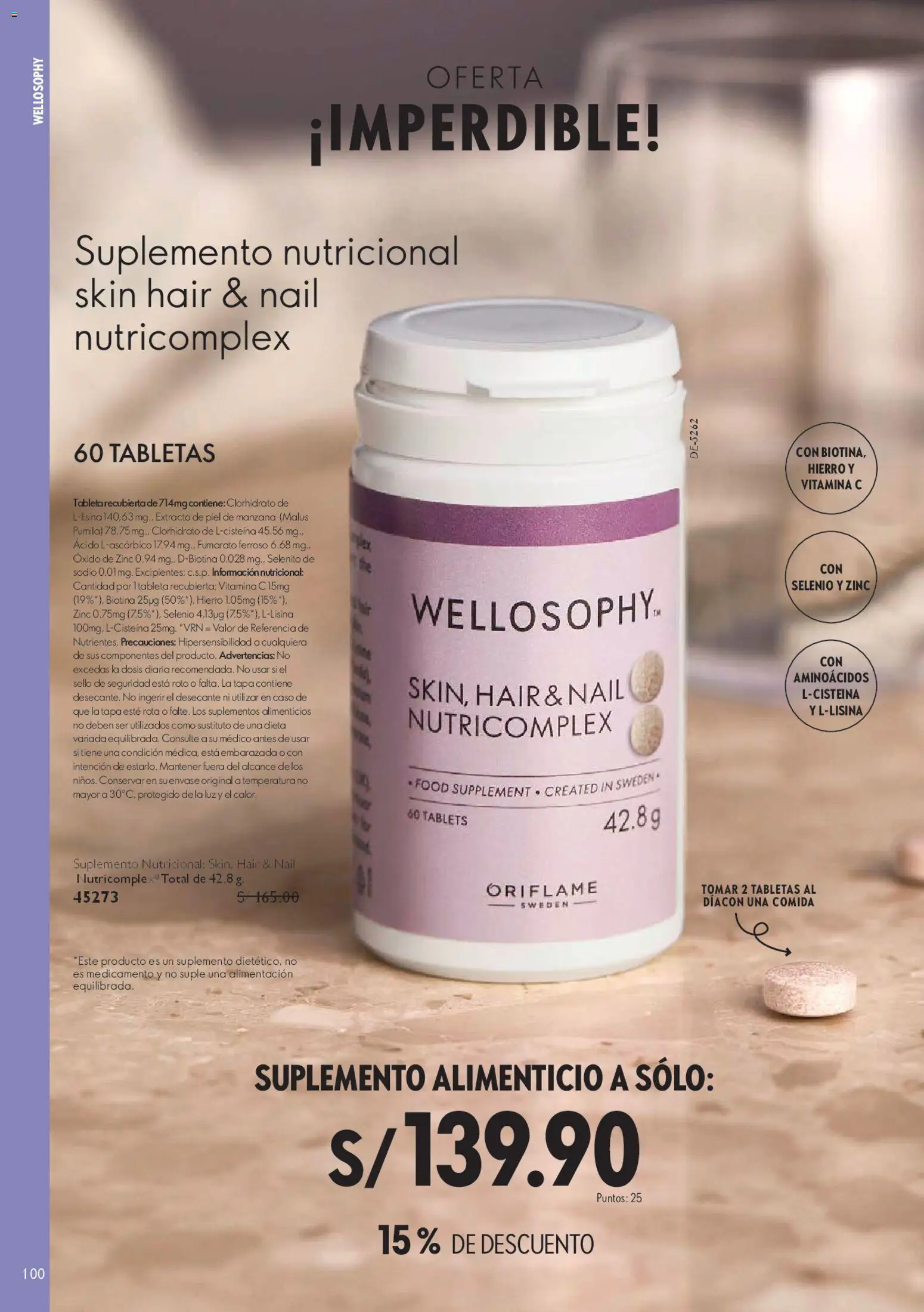 Catálogo Oriflame válido desde 28.03.2026 | Página: 100 | Productos: Tableta