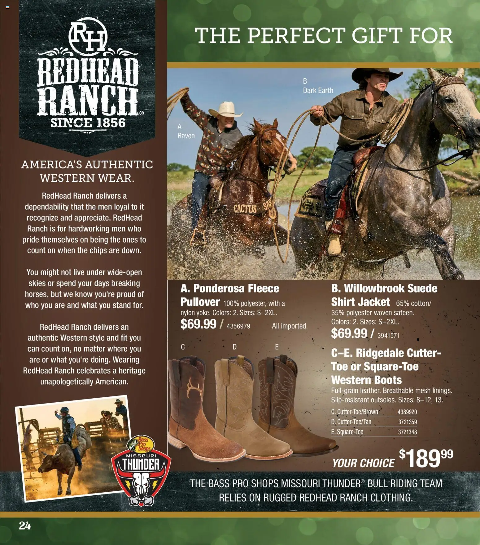 Cabela's Christmas Gift Guide 25 - valid from 01.11.2025 | Page: 24 | Products: Chips, Shirt, Jacket, Boots
