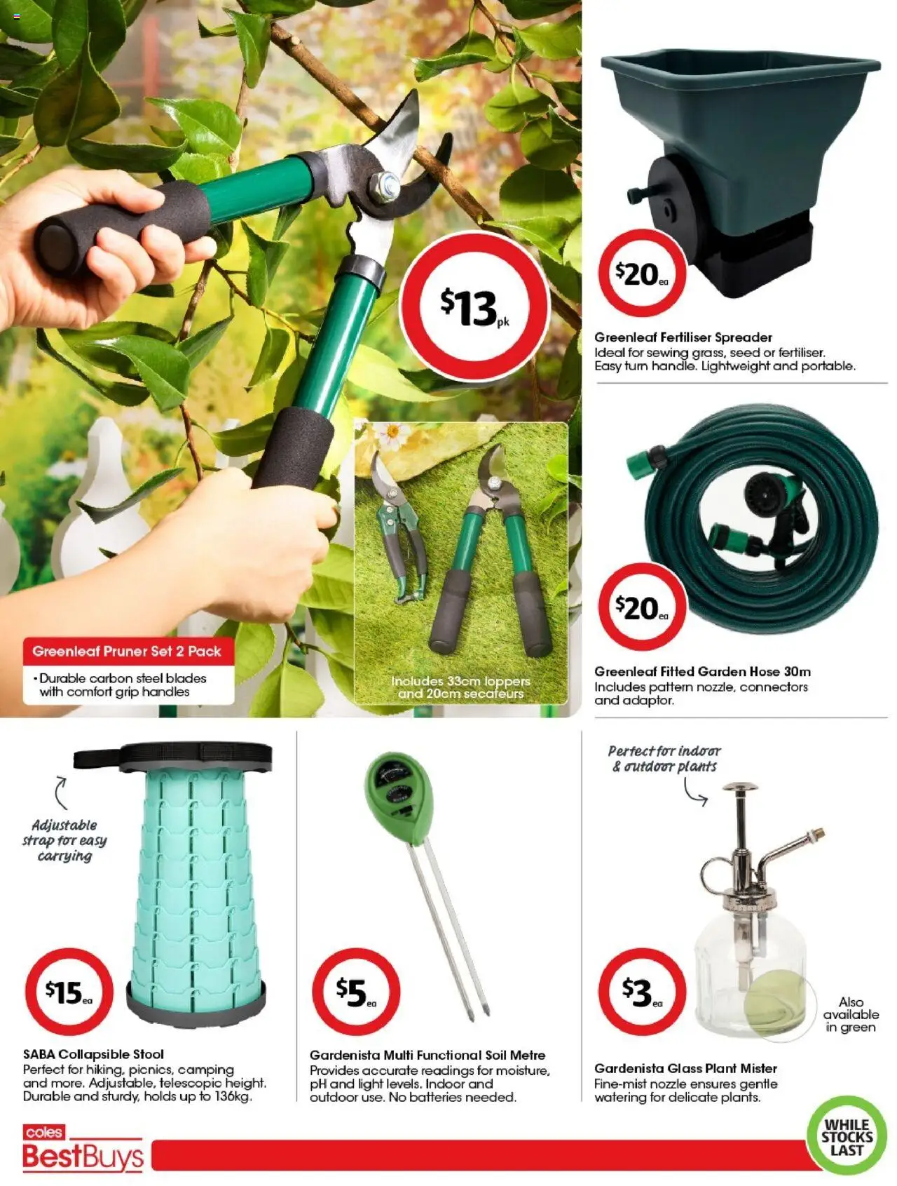 Coles catalogue - valid from 12.09.2025 | Page: 2 | Products: Garden hose, Plant, Soil, Batteries