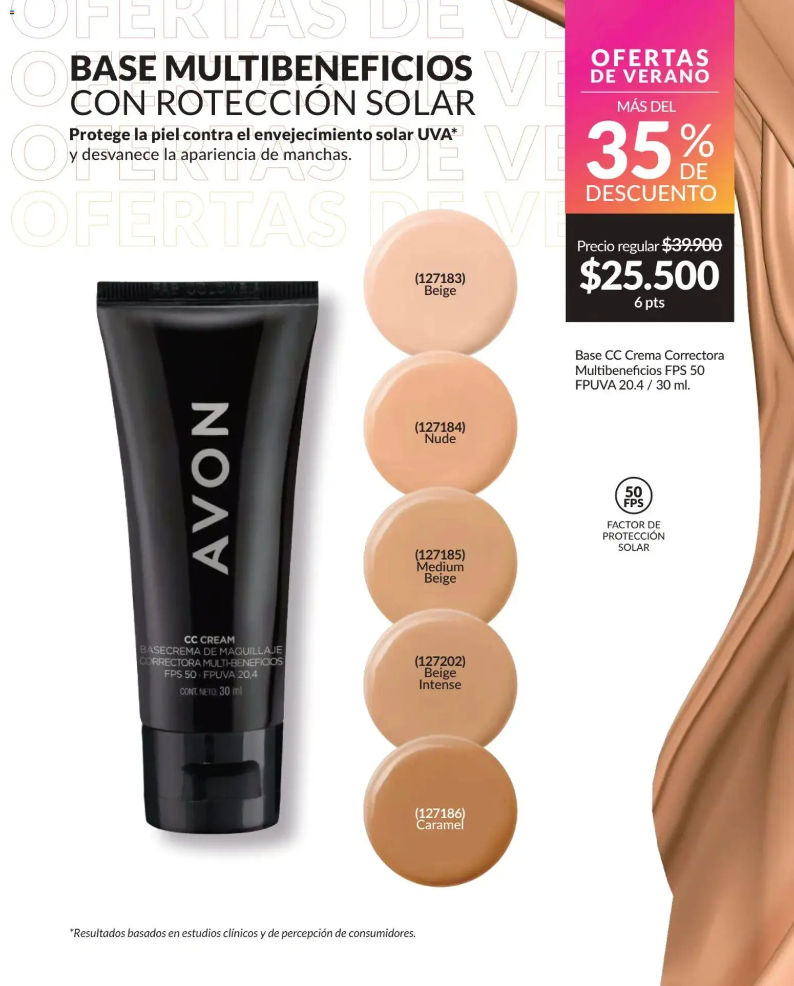 Avon revista - valida desde el 02.01.2026 | Página: 60 | Productos: Crema, Maquillaje