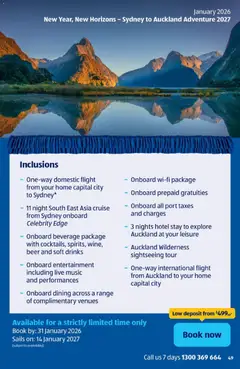 Preview of Aldi - NEW Holidays - valid from 01.01.2026 | Page: 49 | Products: Beer, Soft drinks, Domestic