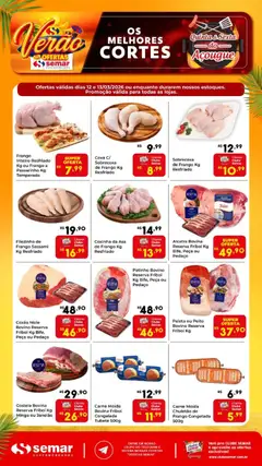 Semar Supermercado ofertas do Açougue - Pré-Visualização do folheto da loja Semar Supermercado, válido de 12.03.2026