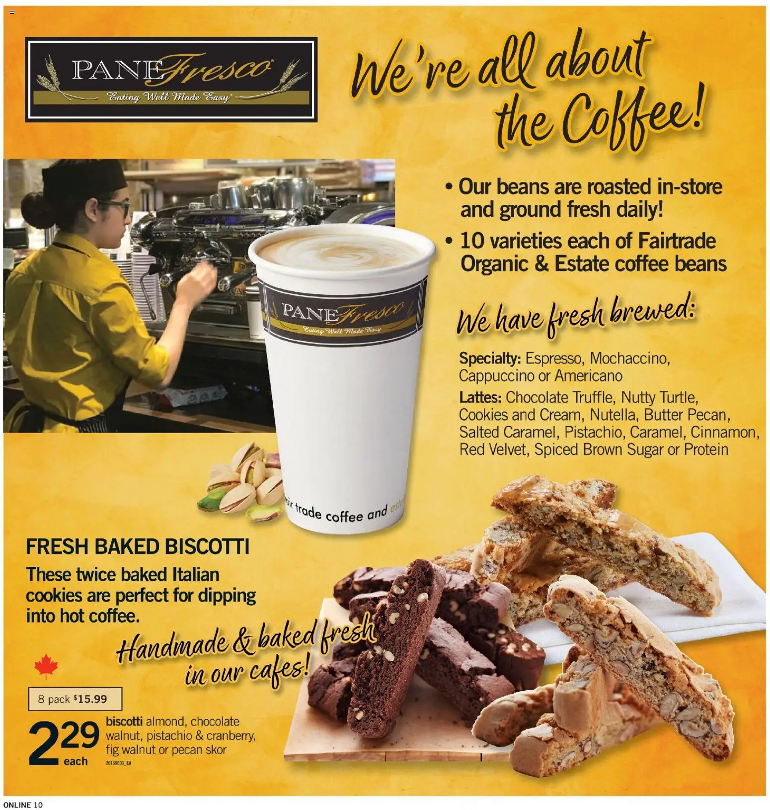 Fortinos flyer valid from 26.02.2026 | Page: 10 | Products: Cookies, Butter, Coffee, Chocolate