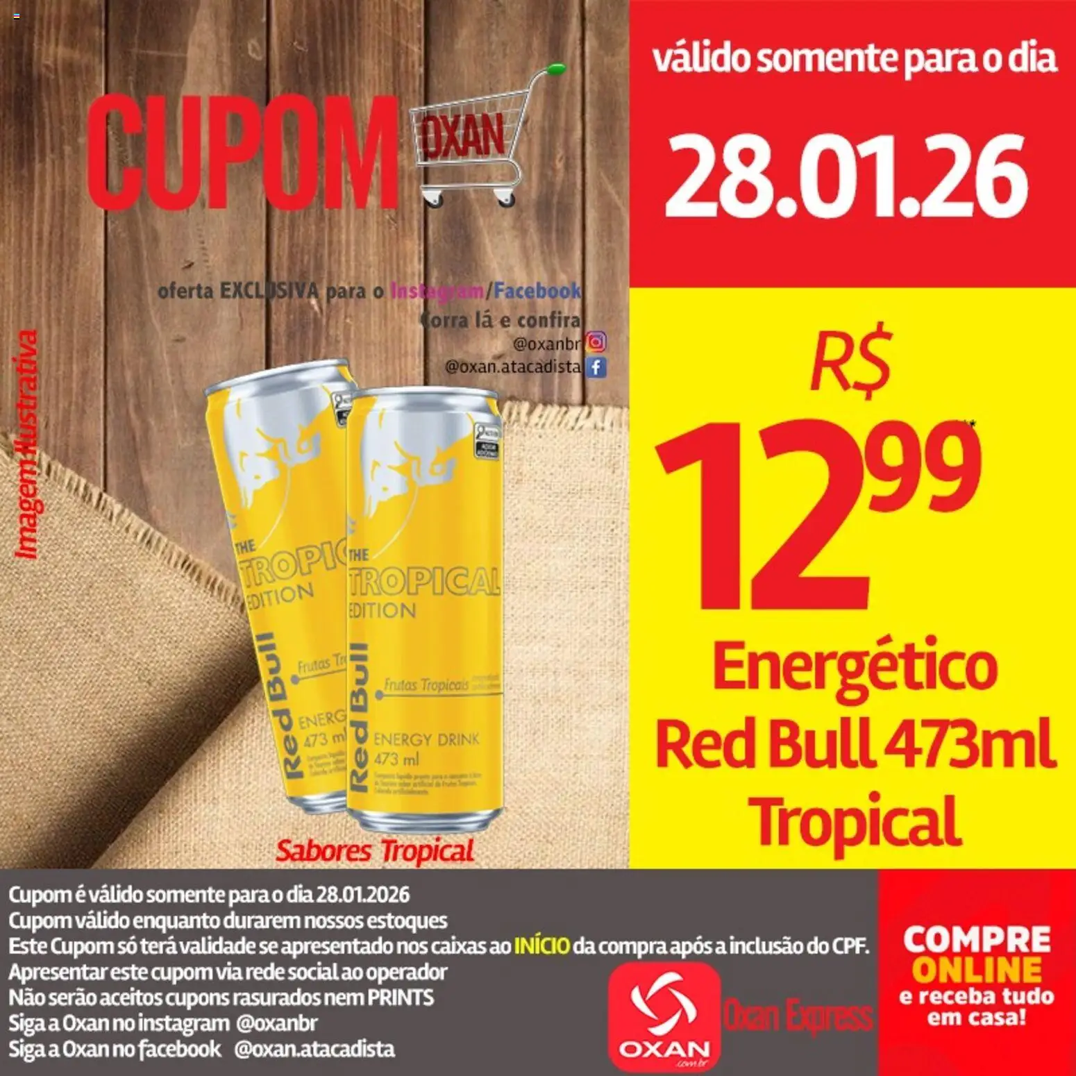 Oxan Atacadista Folheto - válido de 28.01.2026 | Página: 9 | Produtos: Energético