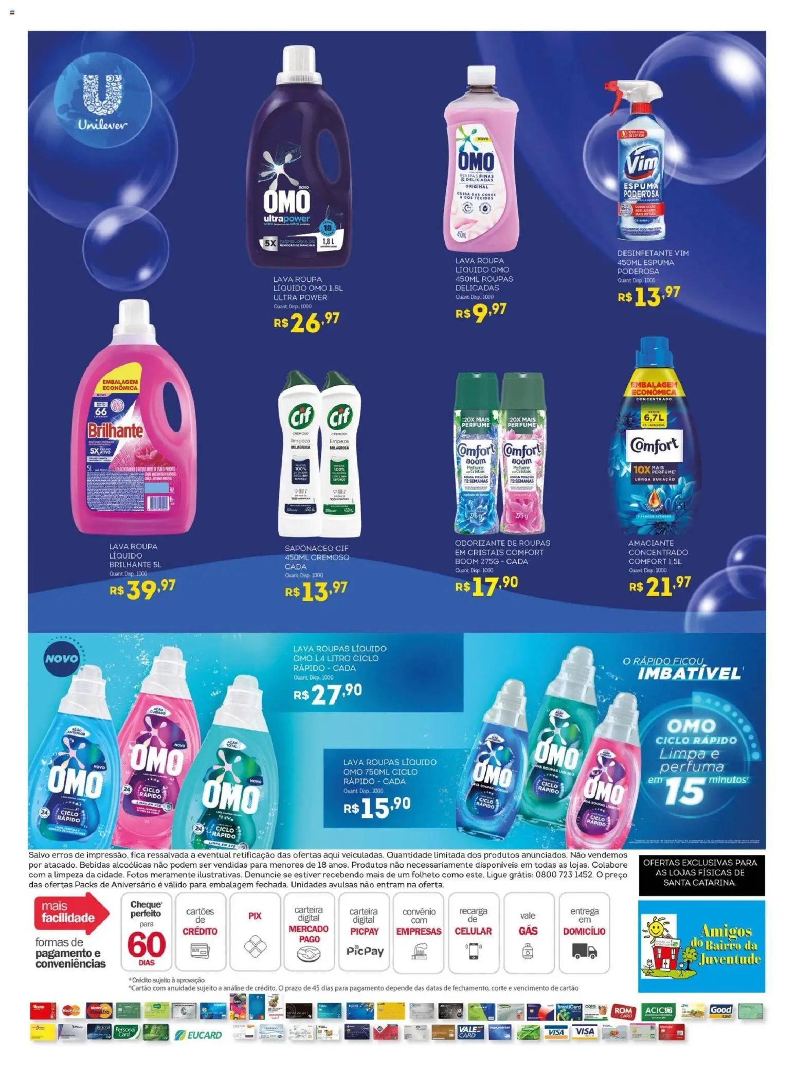 Bistek Supermercados Folheto - válido de 12.11.2025 | Página: 20 | Produtos: Celular, Saponáceo, Carteira, Amaciante