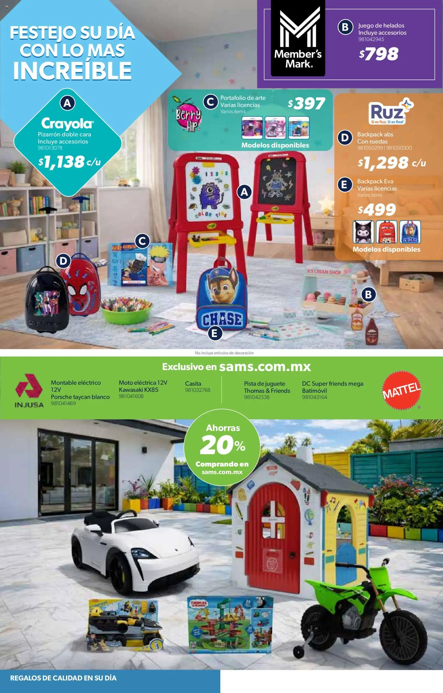 Nuevas ofertas de Sam's Club válidas en toda la República Mexicana desde el 01.04.2026. ¡Encuentra las mejores ofertas en Sam's Club catálogo! | Página: 22