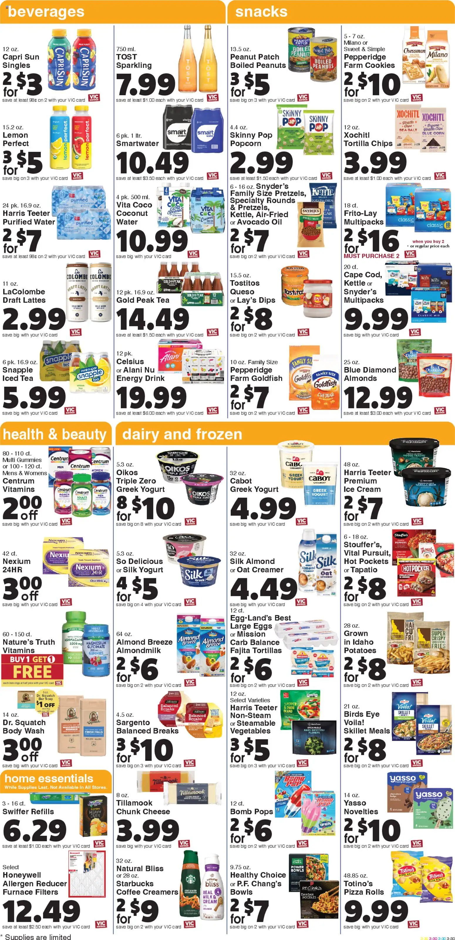Harris Teeter Weekly Ad - NC - valid from 21.01.2026 | Page: 5 | Products: Skillet, Milk, Eggs, Chocolate