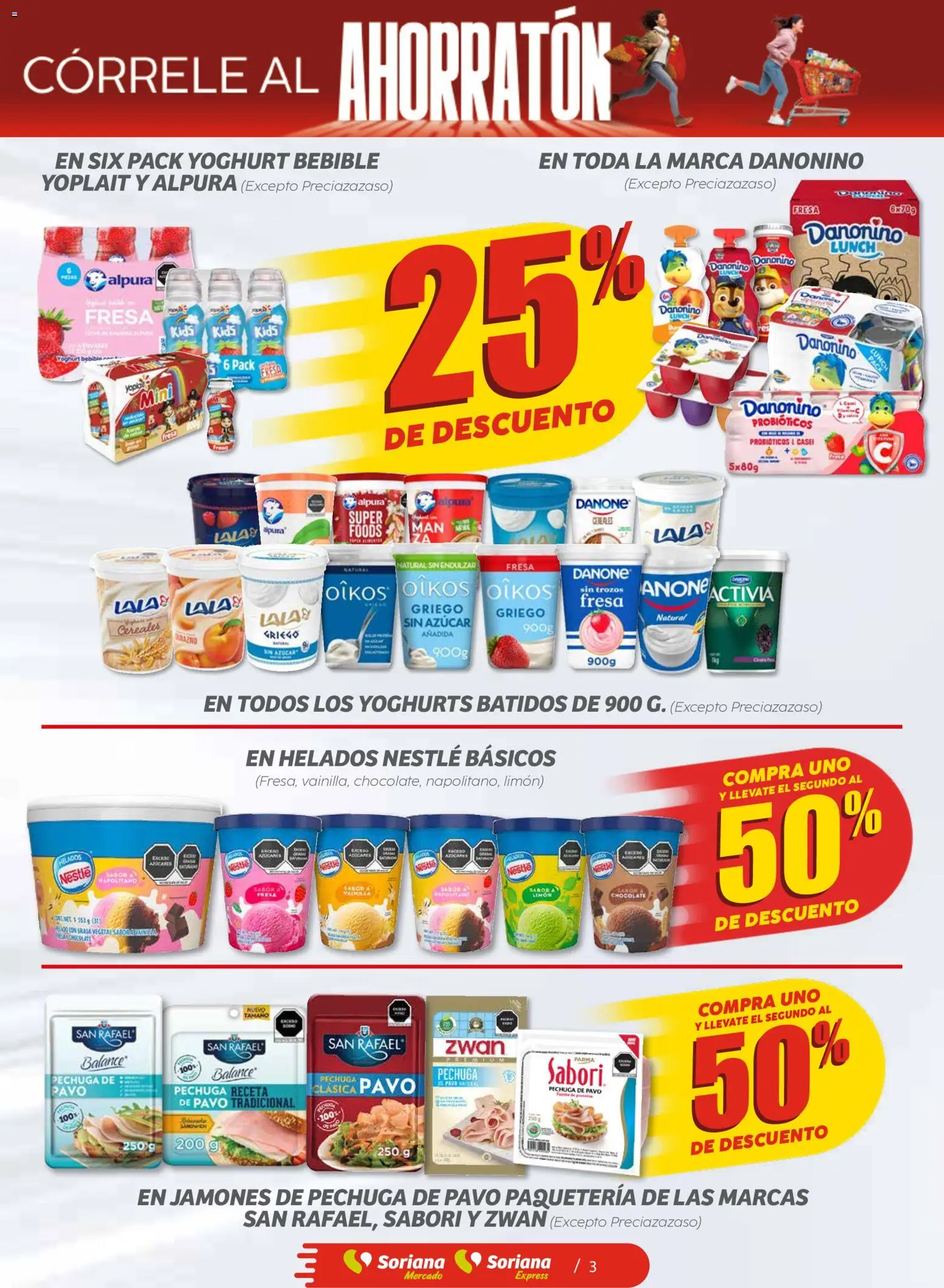 Nuevas ofertas de Soriana válidas en toda la República Mexicana desde el 13.11.2025. ¡Encuentra las mejores ofertas en Soriana - Frescos del Mandado Mercado: Tamaulipas! | Página: 3 | Productos: Azúcar, Durazno, Limón, Cereales