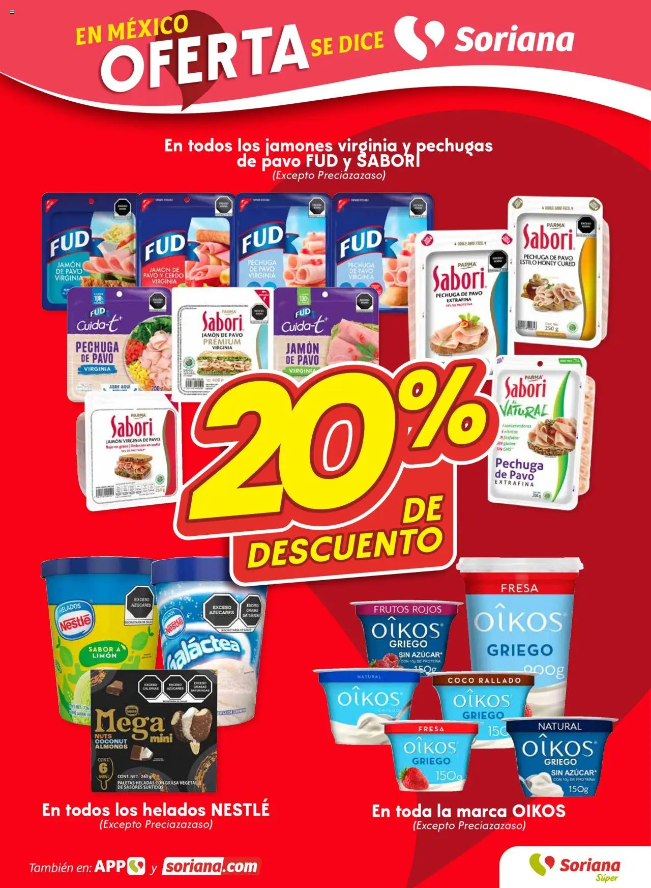 Nuevas ofertas de Soriana válidas en toda la República Mexicana desde el 04.09.2025. ¡Encuentra las mejores ofertas en Soriana - Fin de Semana Súper: Juárez! | Página: 3 | Productos: Fresa, Limón, Jamón, Cerdo
