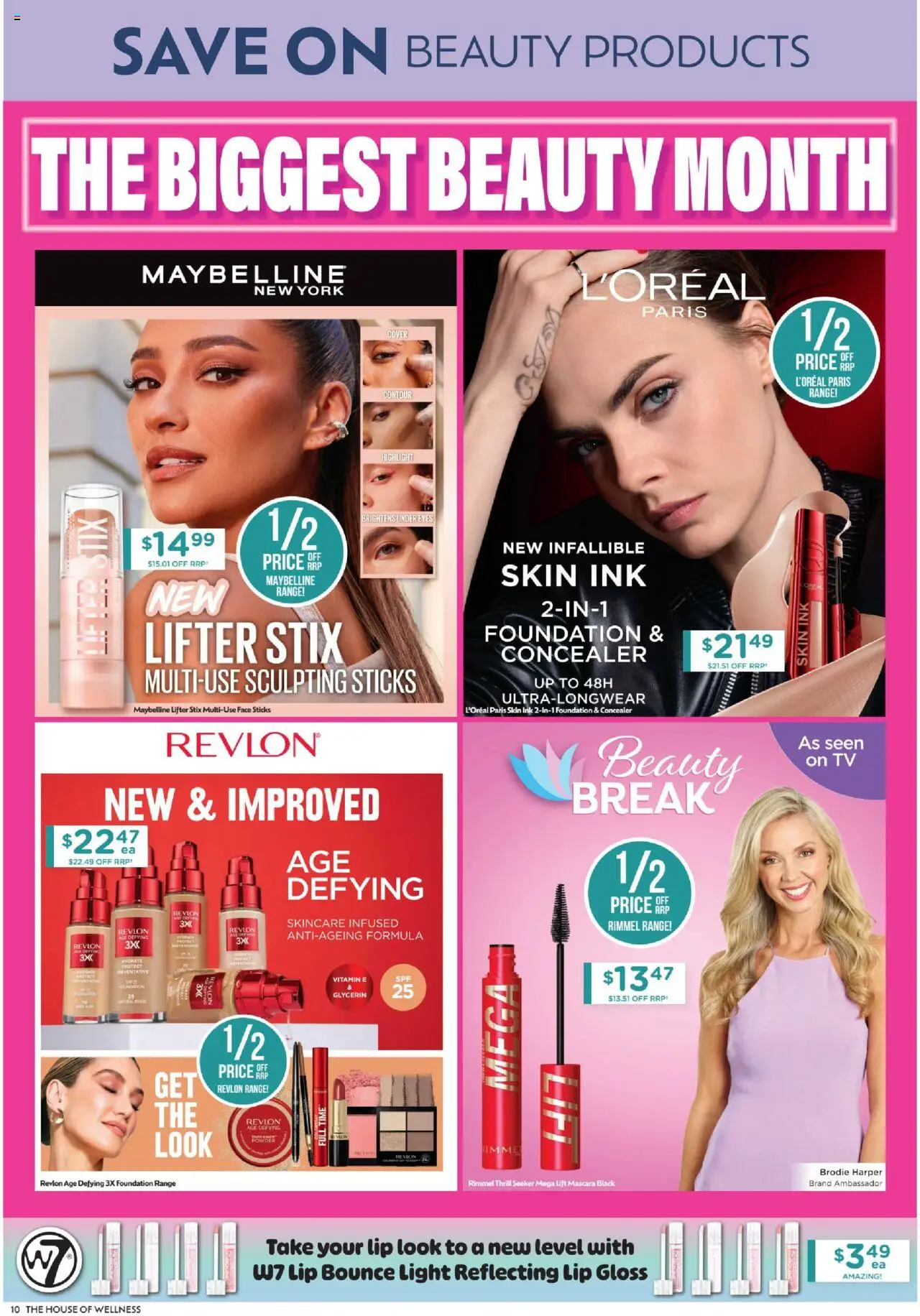 Chemist Warehouse catalogue - valid from 16.10.2025 | Page: 10 | Products: Concealer, Foundation, Sculpting, Vitamin