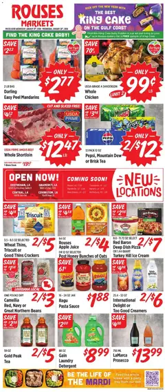 Preview of Rouses weekly ads valid from 21.01.2026