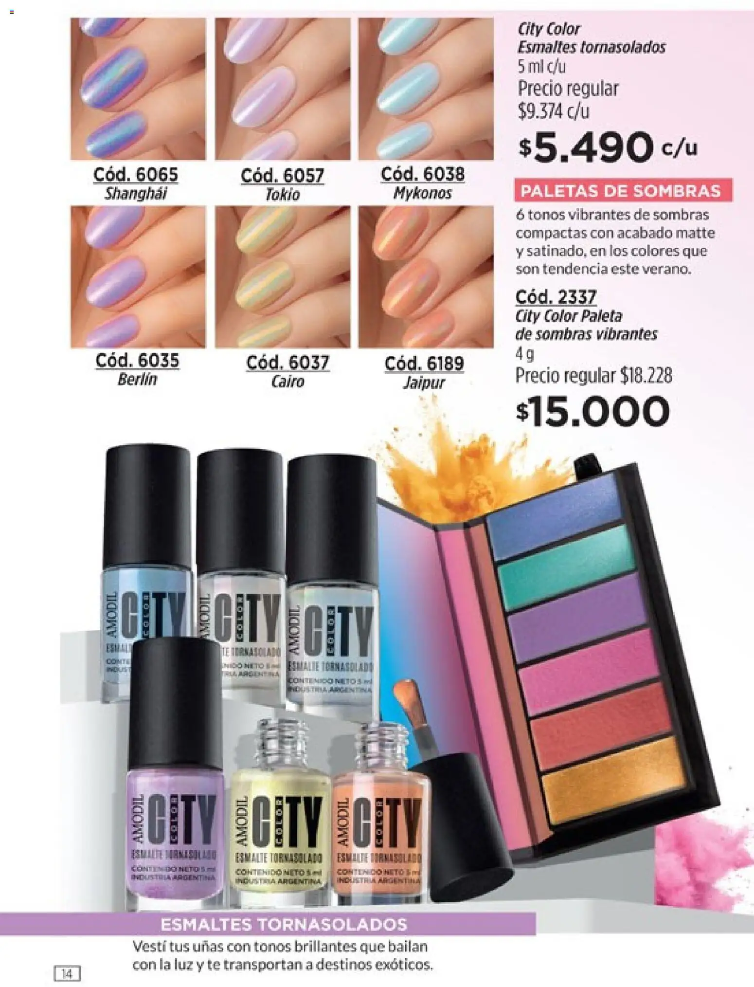 Catálogo Amodil Campaña 3 │ válido desde el 01.03.2026 | Página: 14 | Productos: Paleta, Té