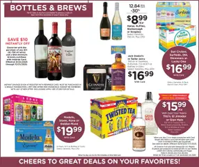 Preview of Ralphs weekly ads valid from 15.10.2025 | Page: 14 | Products: Wine, Beer, Tea, Raspberry