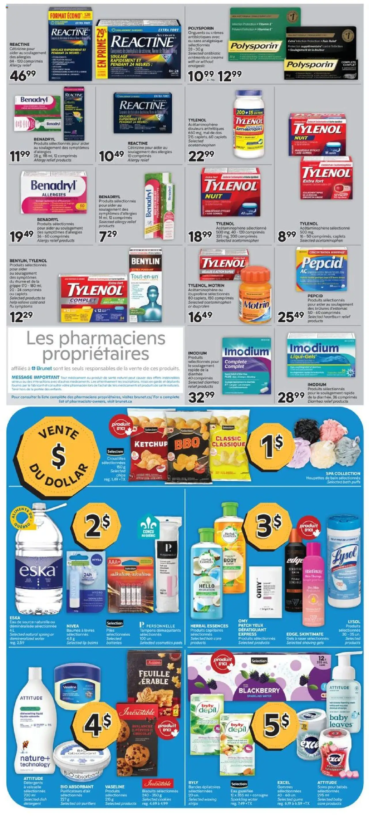 Brunet flyer valid from 14.08.2025 | Page: 2 | Products: Chips, Ketchup, Cookies, Bath