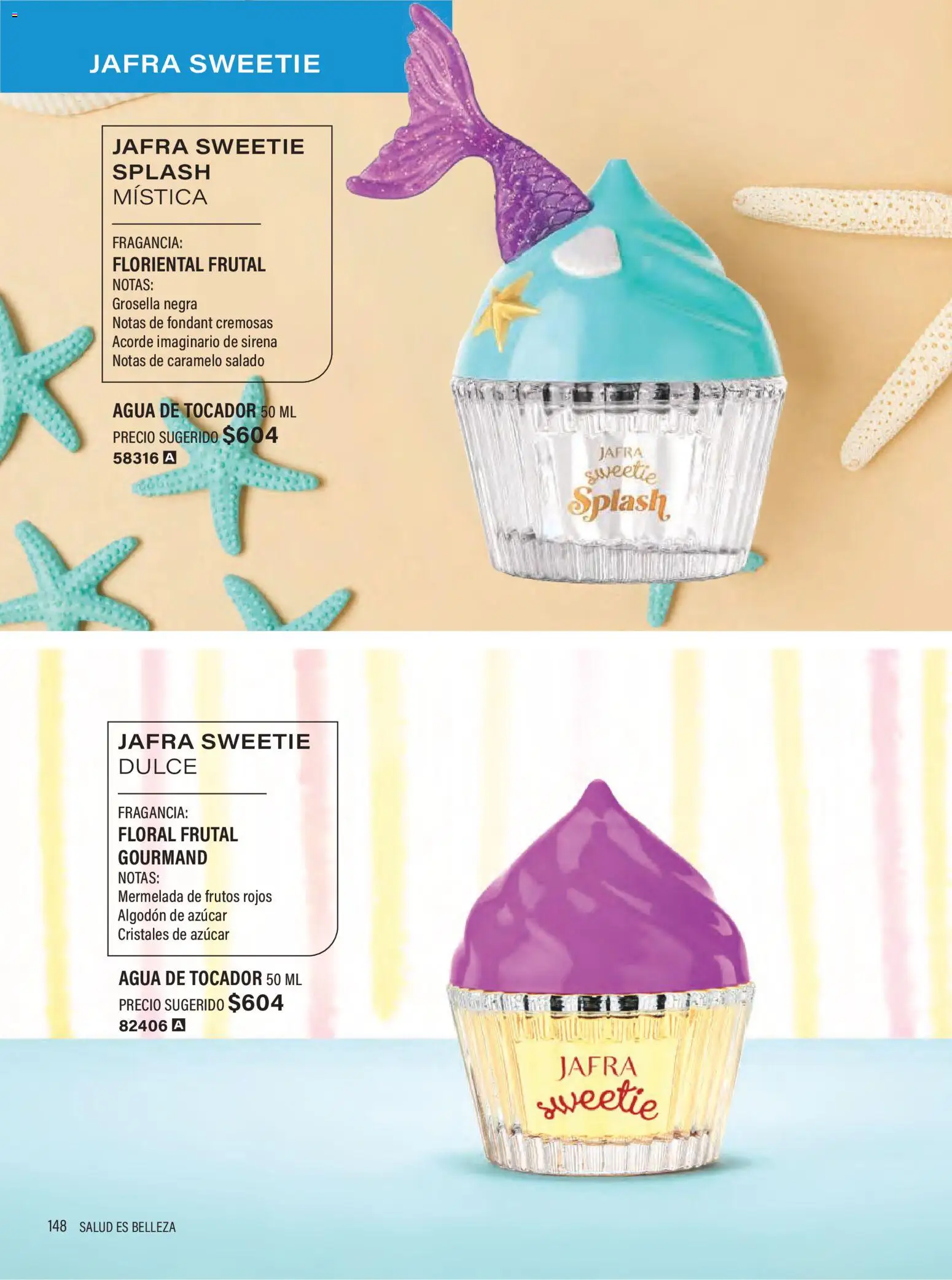 Nuevas ofertas de JAFRA válidas en toda la República Mexicana desde el 01.02.2026. ¡Encuentra las mejores ofertas en JAFRA catálogo Organizador de Ventas! | Página: 146 | Productos: Azúcar, Agua, Mermelada, Algodón