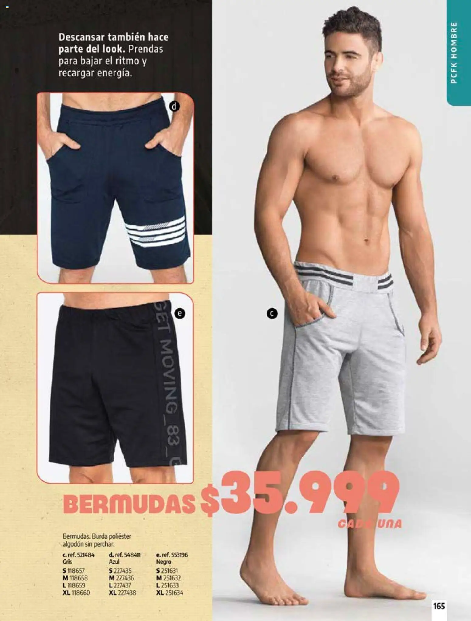 Pacifika revista - valida desde el 01.07.2026 | Página: 165 | Productos: Algodón, Bermudas