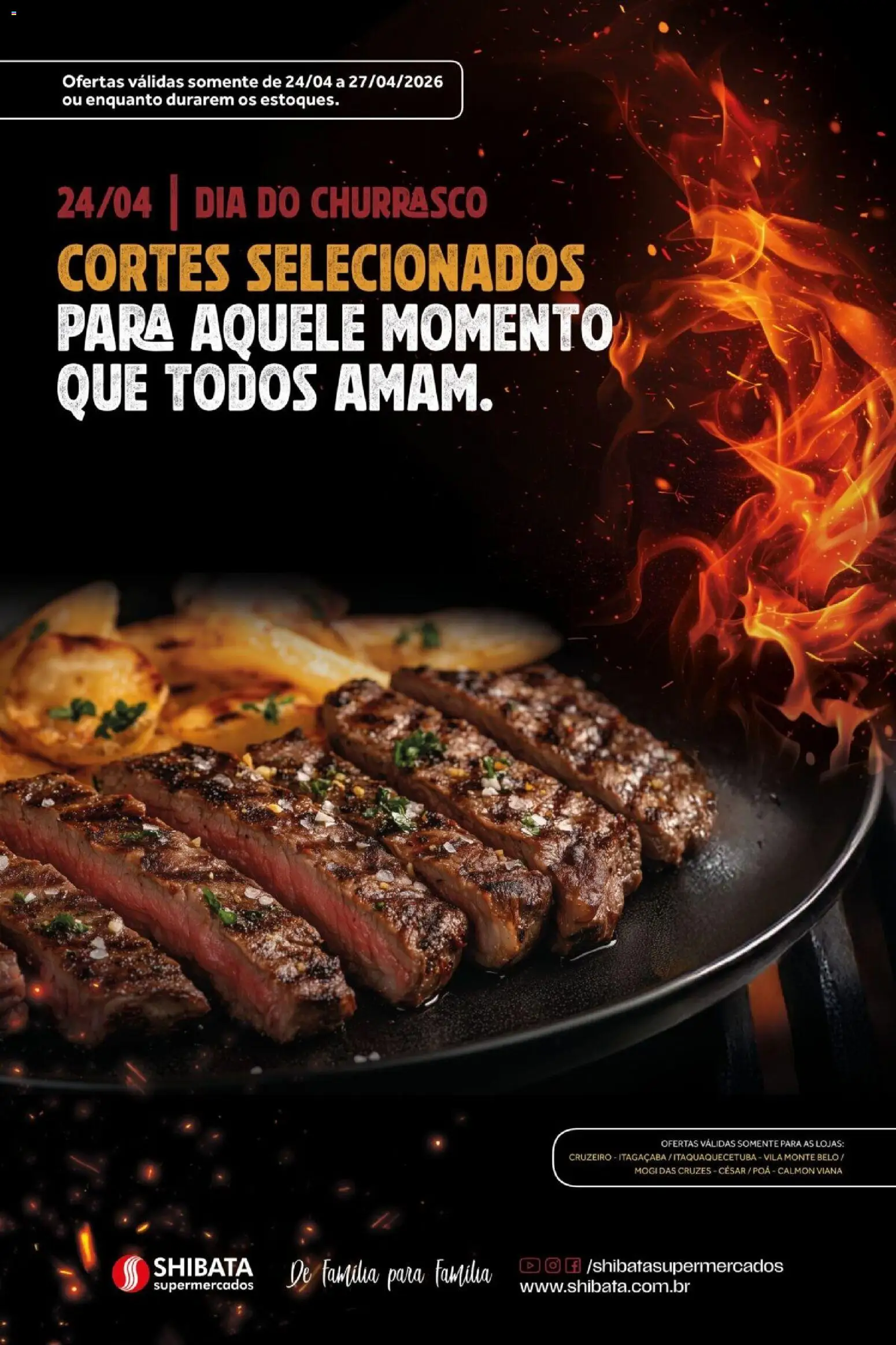 Shibata Folheto - válido de 24.04.2026 | Página: 1 | Produtos: Poá