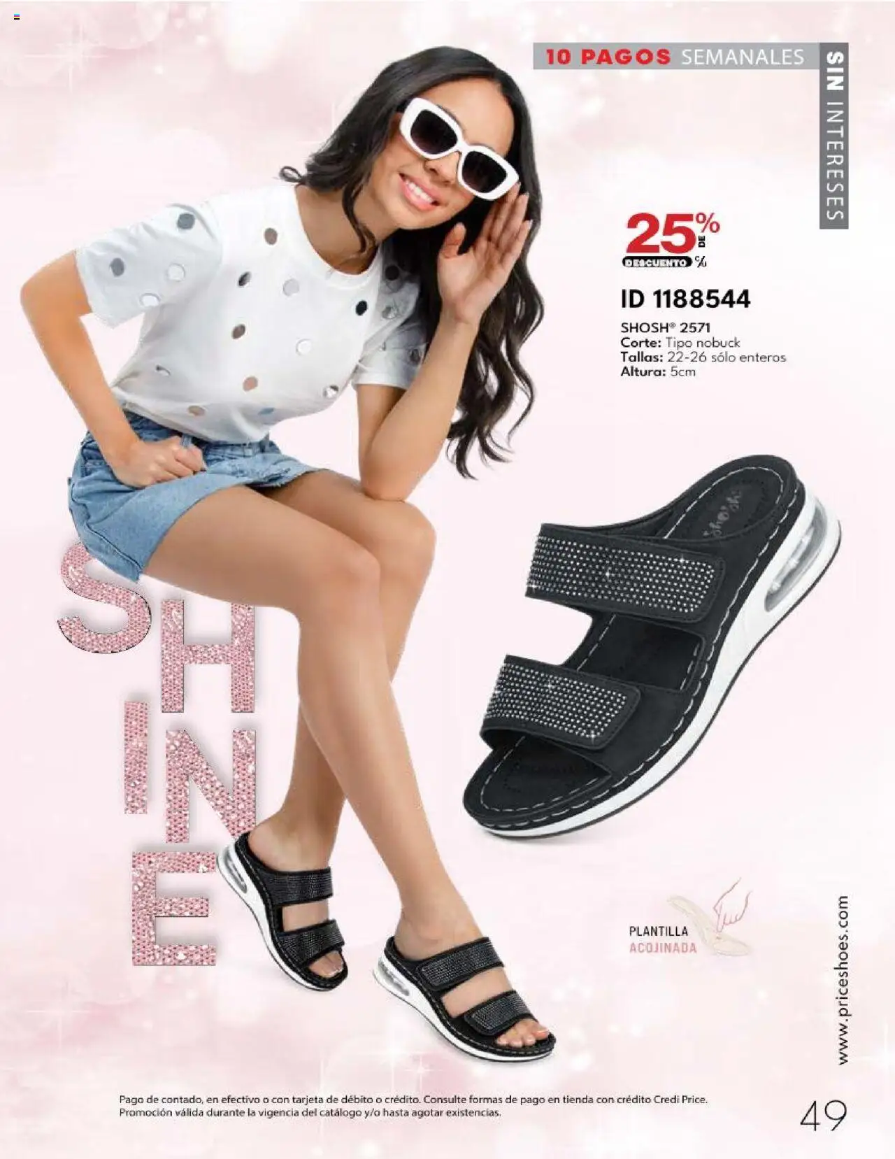 Nuevas ofertas de Price Shoes válidas en toda la República Mexicana desde el 28.04.2025. ¡Encuentra las mejores ofertas en Price Shoes catálogo Calzado PV 2025! | Página: 49