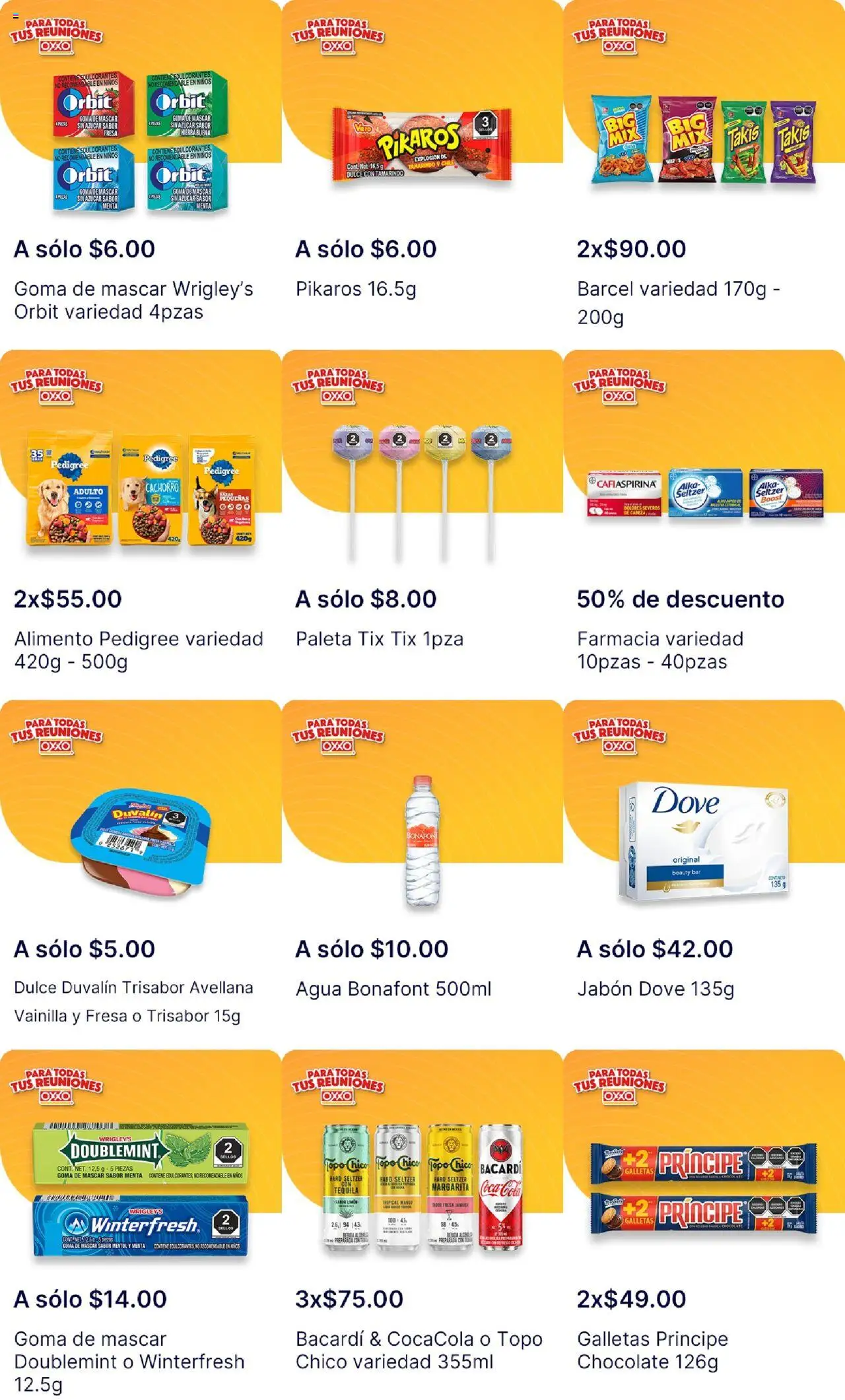 Nuevas ofertas de OXXO válidas en toda la República Mexicana desde el 26.09.2025. ¡Encuentra las mejores ofertas en OXXO - Folleto! | Página: 16 | Productos: Fresa, Agua, Mango, Galletas