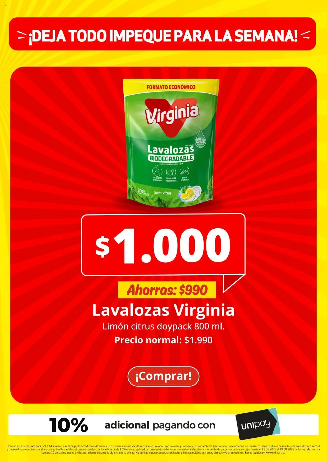 Unimarc ofertas  │ válido desde el 18.06.2025 | Página: 25 | Productos: Limón