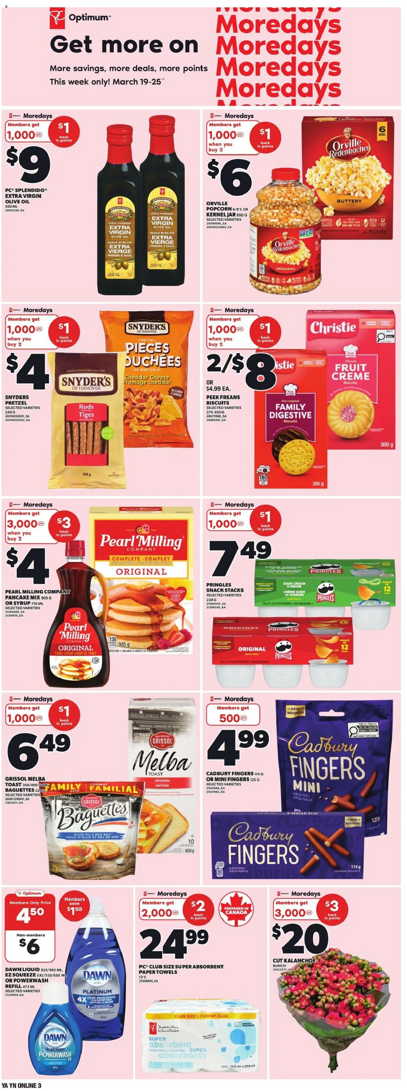 Independent Grocer flyer valid from 19.03.2026 | Page: 6 | Products: Sour cream, Cream, Cheese, Oil