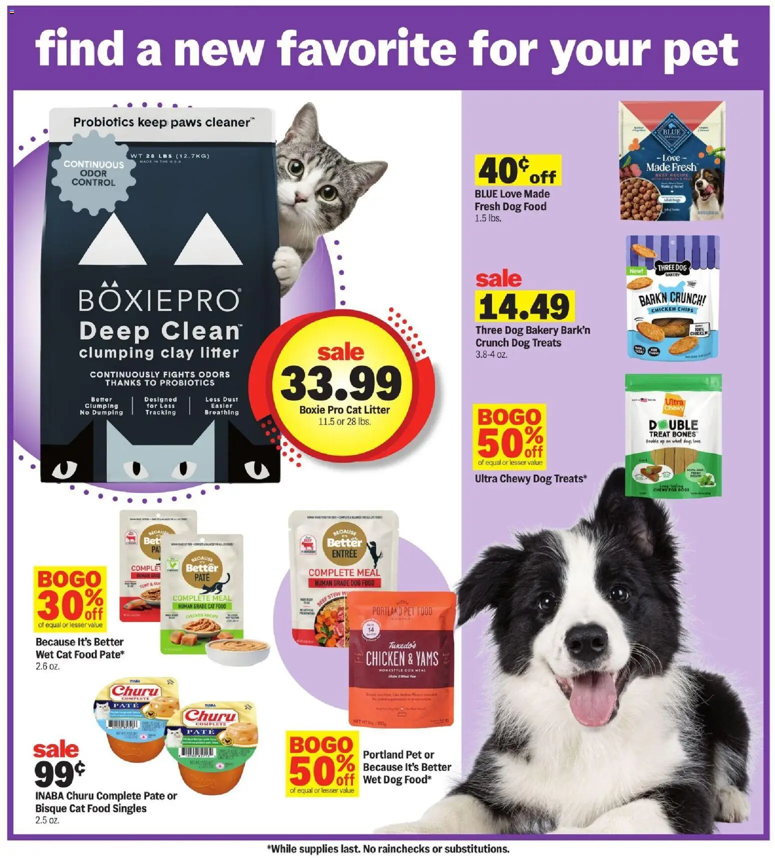 Meijer Weekly Ad - MI - valid from 22.04.2026 | Page: 31 | Products: Probiotics, Cat Food, Beef, Chips