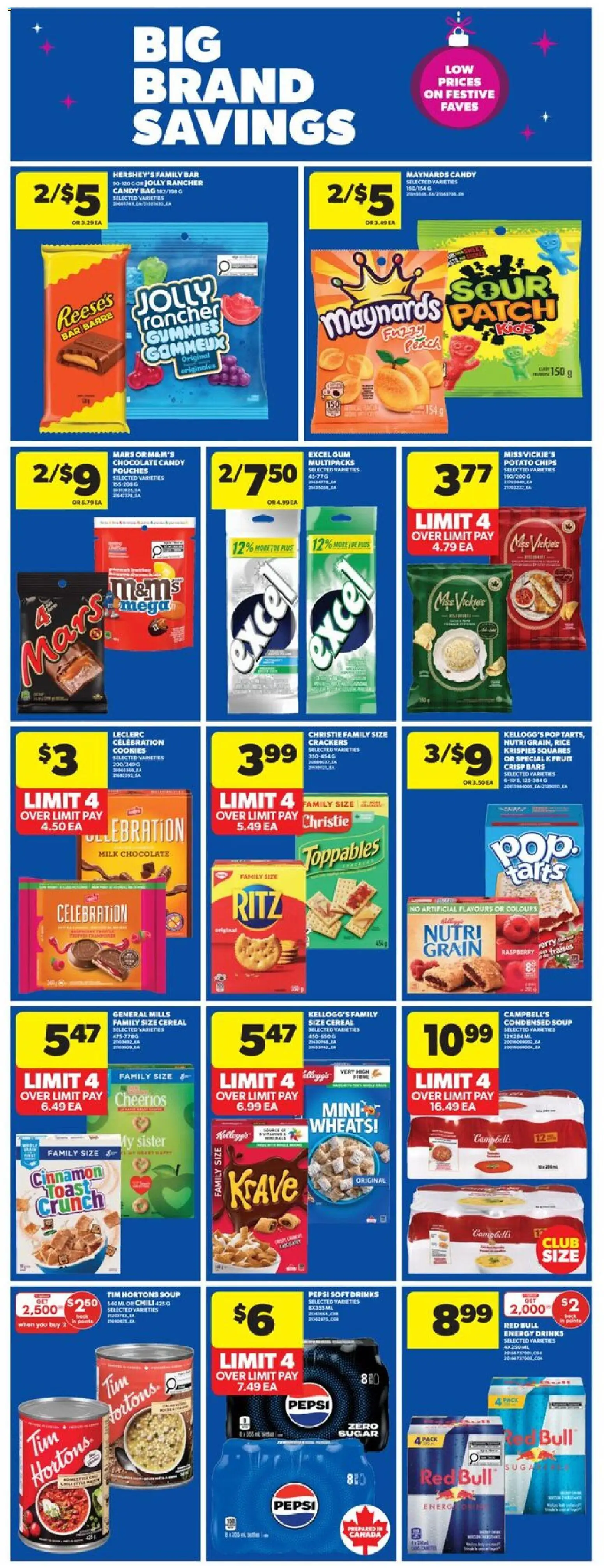 Real Canadian Superstore flyer valid from 20.11.2025 | Page: 18 | Products: Rice, Cookies, Bag, Chocolate
