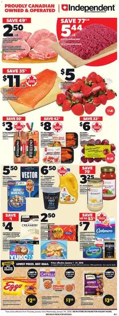 Preview of Independent Grocer flyer - NS from shop Independent Grocer valid from 01.01.2026