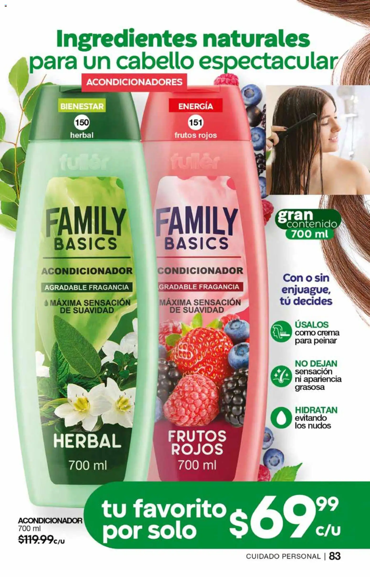 Nuevas ofertas de Fuller válidas en toda la República Mexicana desde el 26.11.2025. ¡Encuentra las mejores ofertas en Fuller campaña 17 2025! | Página: 85 | Productos: Crema, Fragancia, Acondicionador