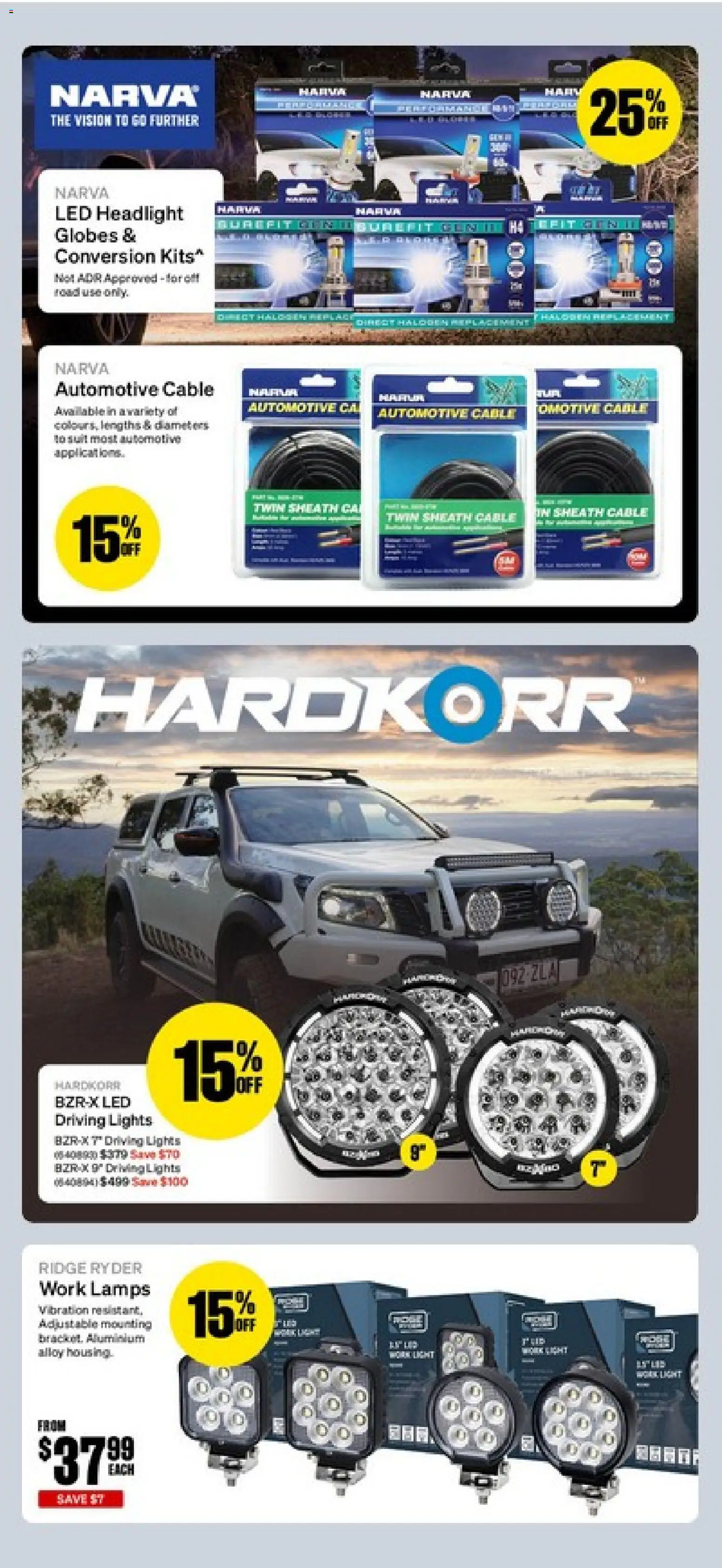 Supercheap Auto catalogue - valid from 19.03.2026 | Page: 35 | Products: Suit, Cable