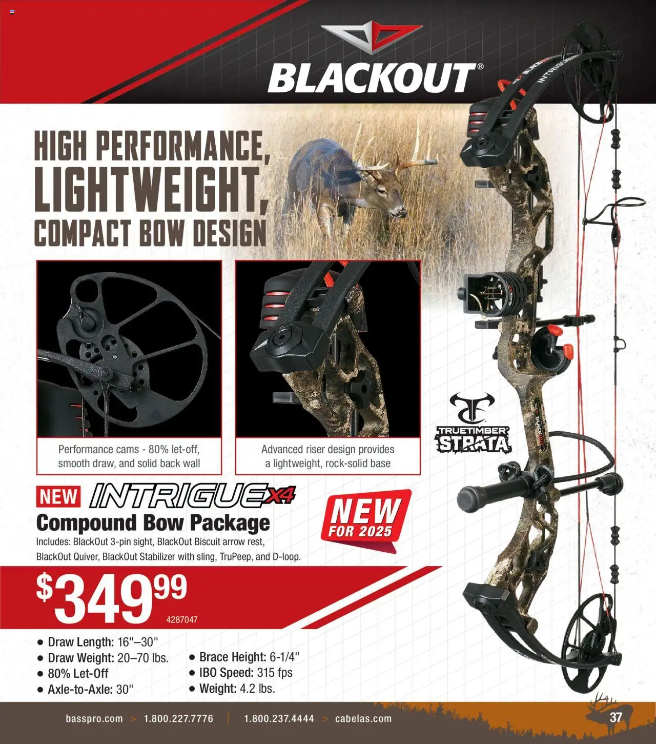 Cabela's Archery 25 - valid from 15.07.2025 | Page: 37 | Products: Bow, Arrow, Weight