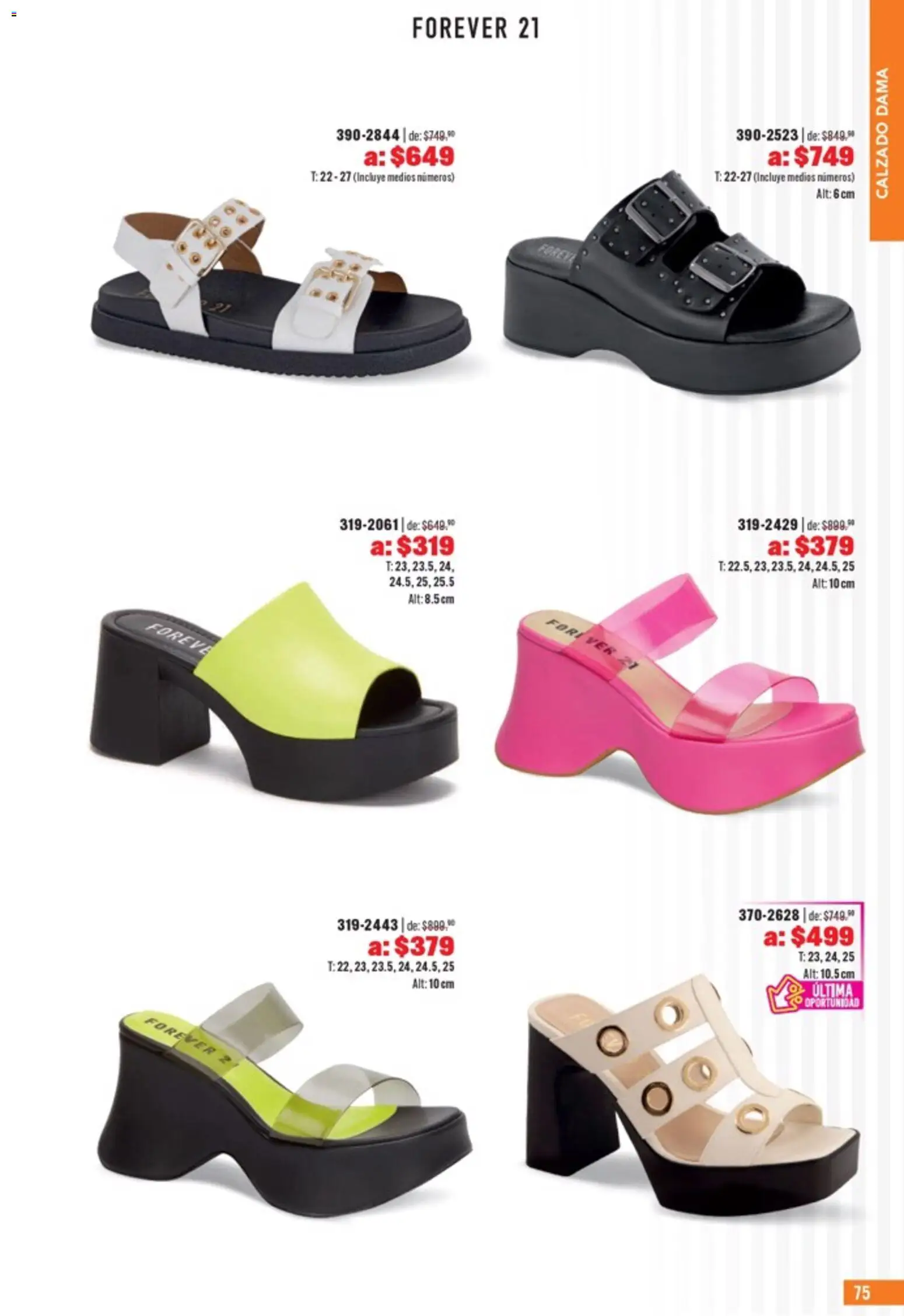 Nuevas ofertas de Andrea válidas en toda la República Mexicana desde el 05.04.2026. ¡Encuentra las mejores ofertas en Andrea catálogo Outlet! | Página: 75