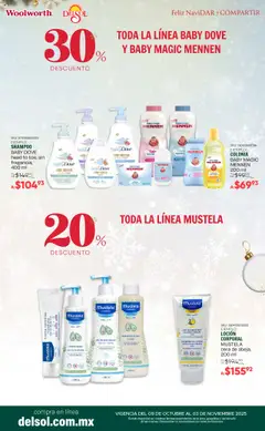Vista previa de Del Sol y Woolworth - Catálogo Feliz NaviDar y Compartir , nuevo folleto de la tienda, válido en México a partir del 09.10.2025 | Página: 55