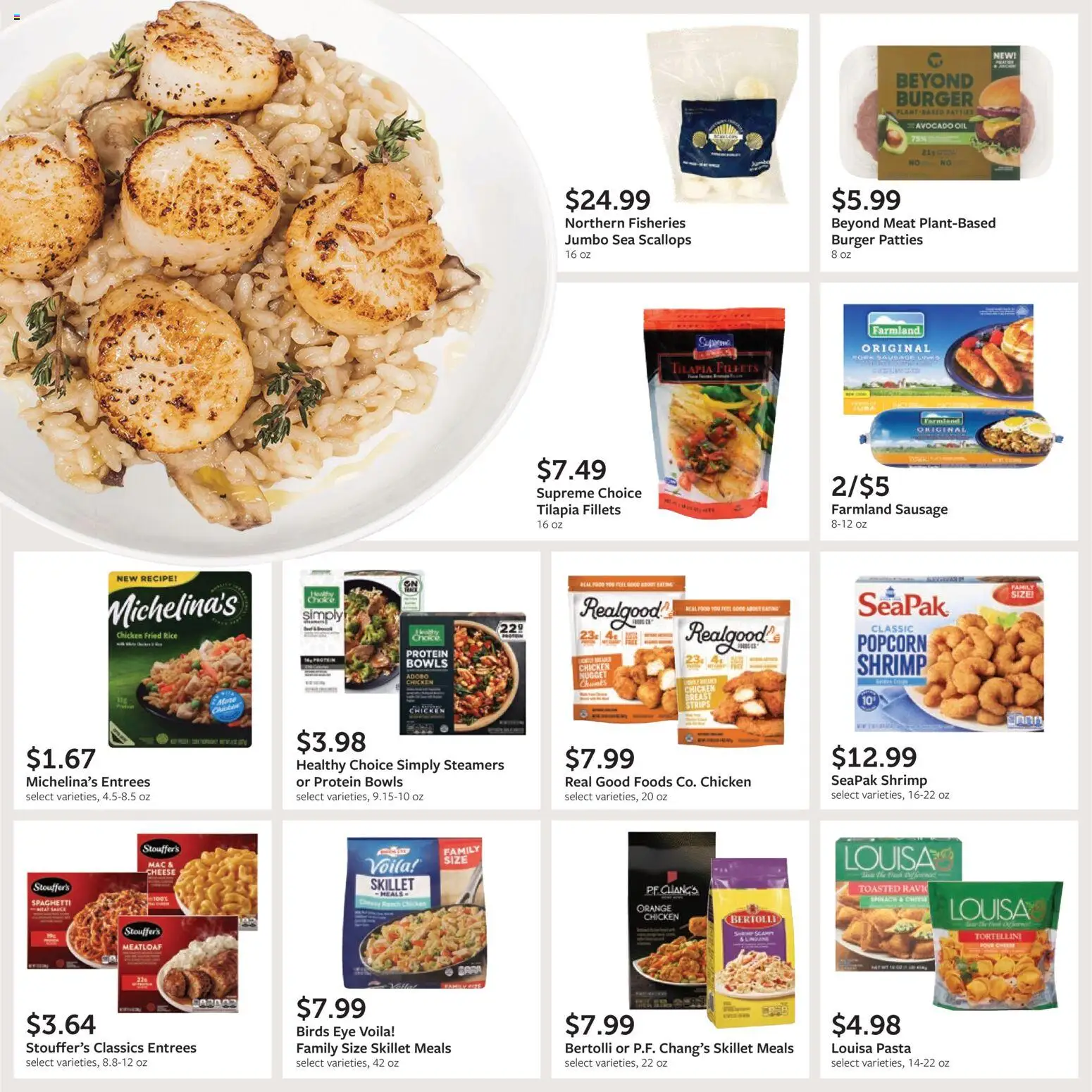 Fareway Monthly Ad - valid from 30.03.2026 | Page: 26 | Products: Spinach, Skillet, Avocado, Sausage