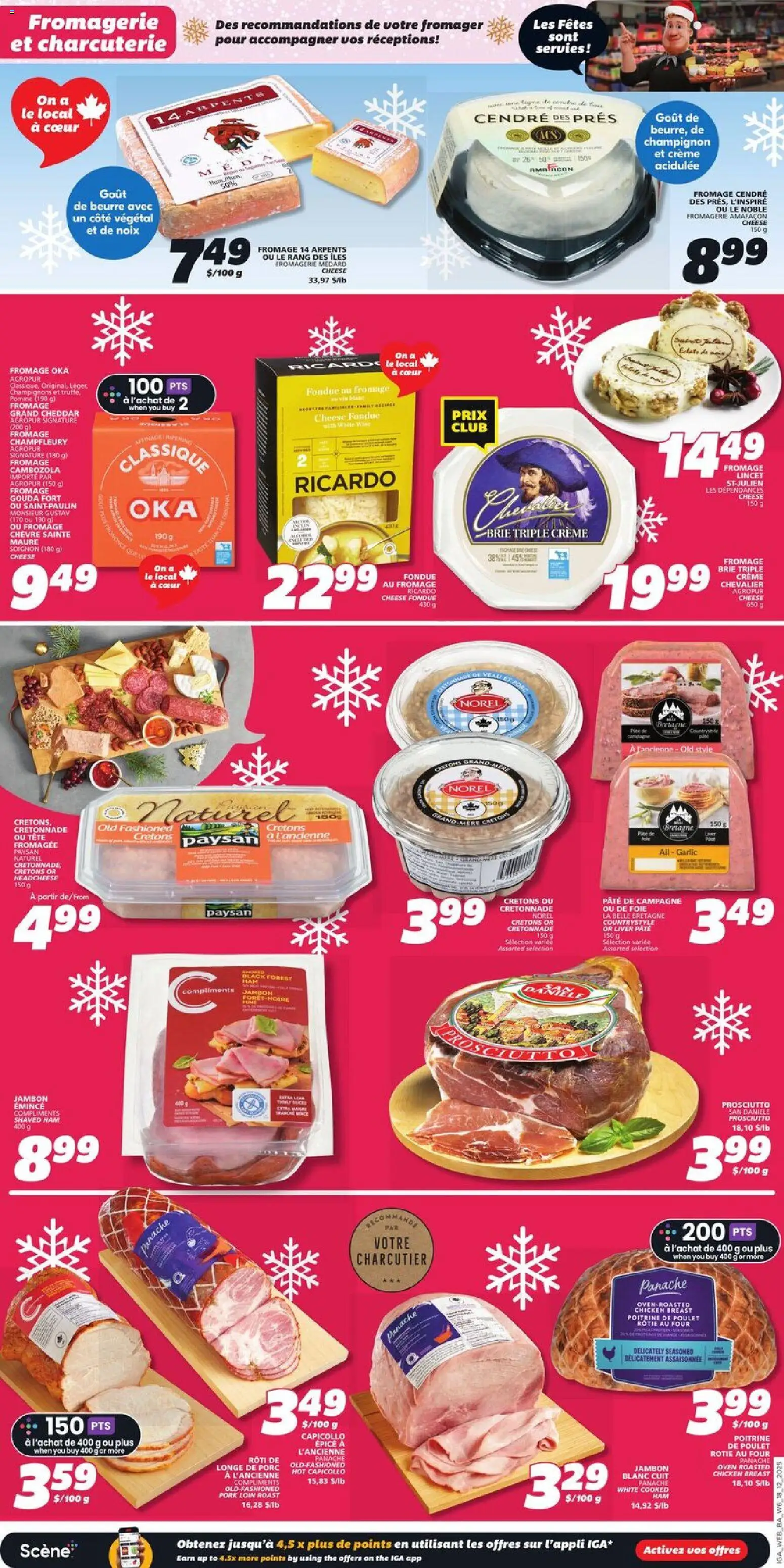 IGA flyer valid from 18.12.2025 | Page: 10 | Products: Oven, Ham, Chicken, Pork