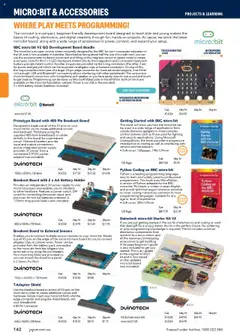 Preview of Jaycar Engineering & Scientific Catalogue 2025/2026  - valid from 09.07.2025 | Page: 142