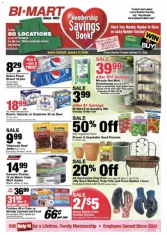 Preview of Bi-Mart weekly ads valid from 27.01.2026