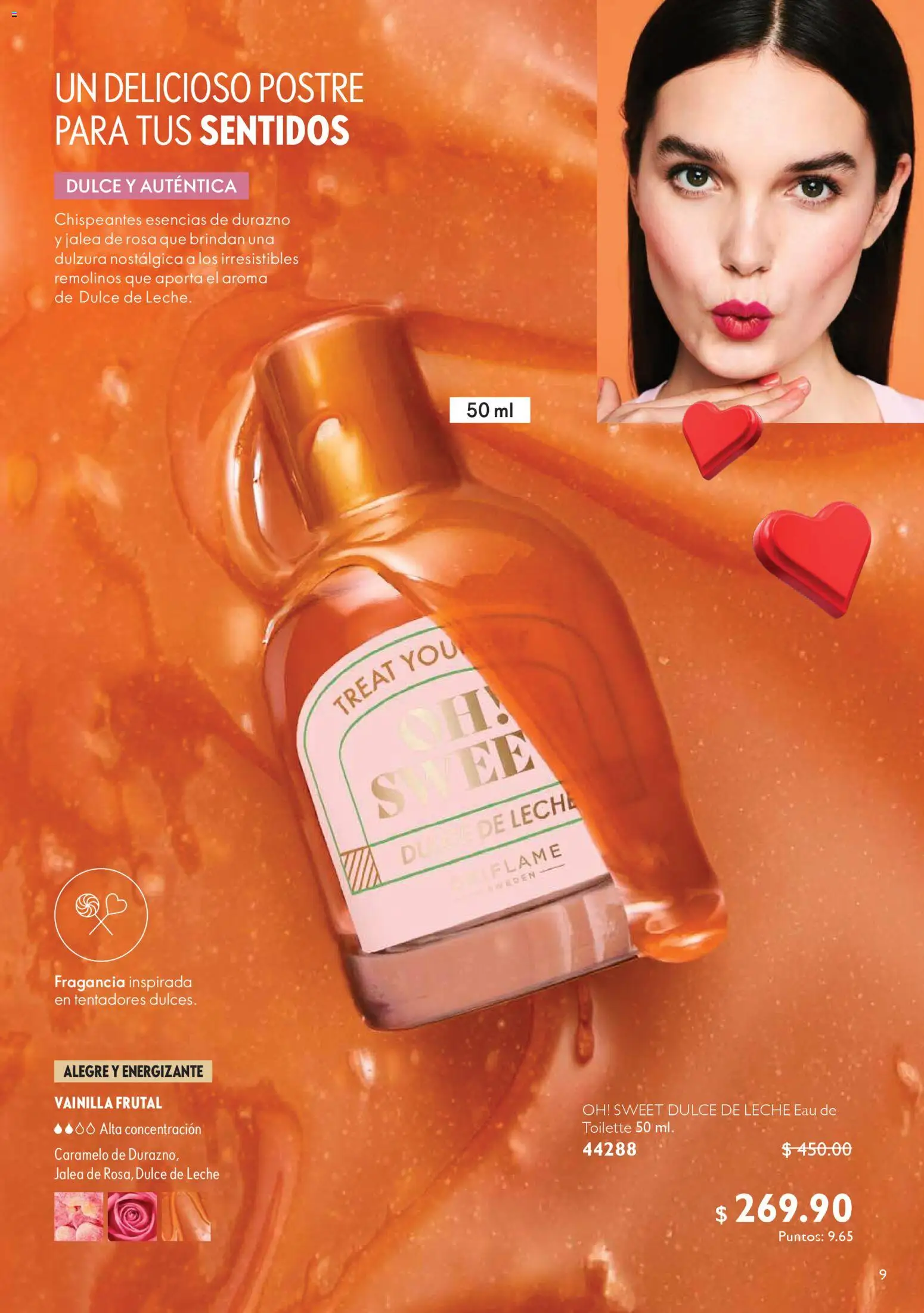 Nuevas ofertas de Oriflame válidas en toda la República Mexicana desde el 24.01.2026. ¡Encuentra las mejores ofertas en Oriflame campaña 2 2026! | Página: 9 | Productos: Dulce de leche, Leche, Esencias, Eau de toilette
