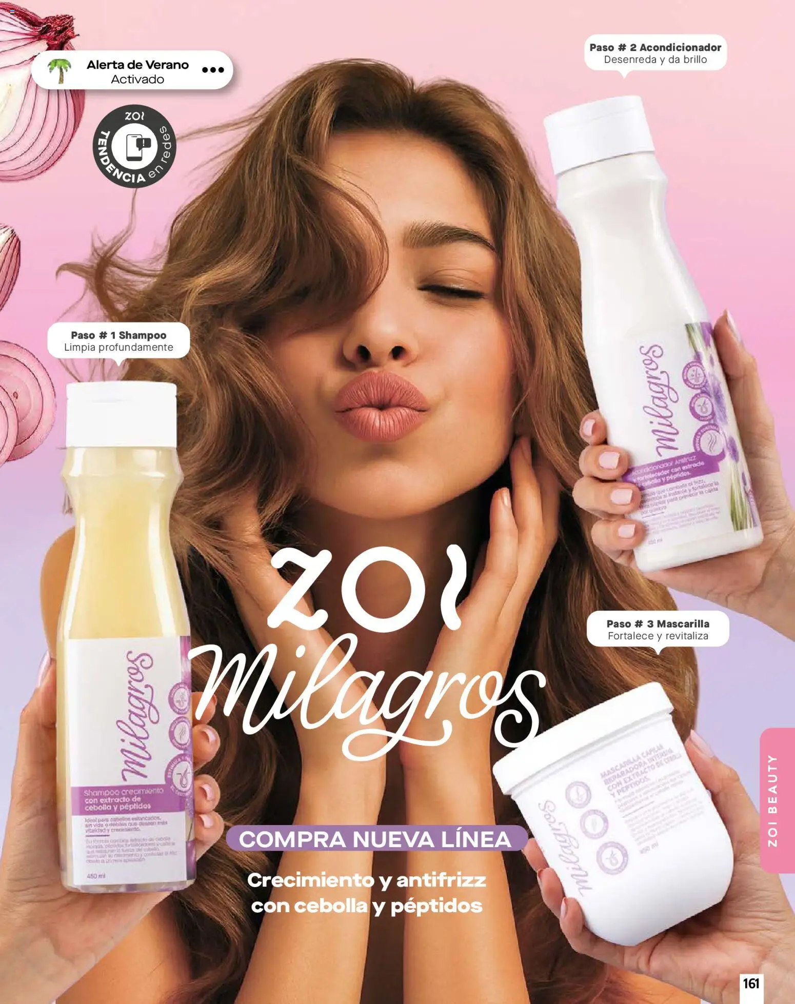 Pacifika revista - valida desde el 01.01.2026 | Página: 161 | Productos: Shampoo, Cebolla, Mascarilla, Acondicionador