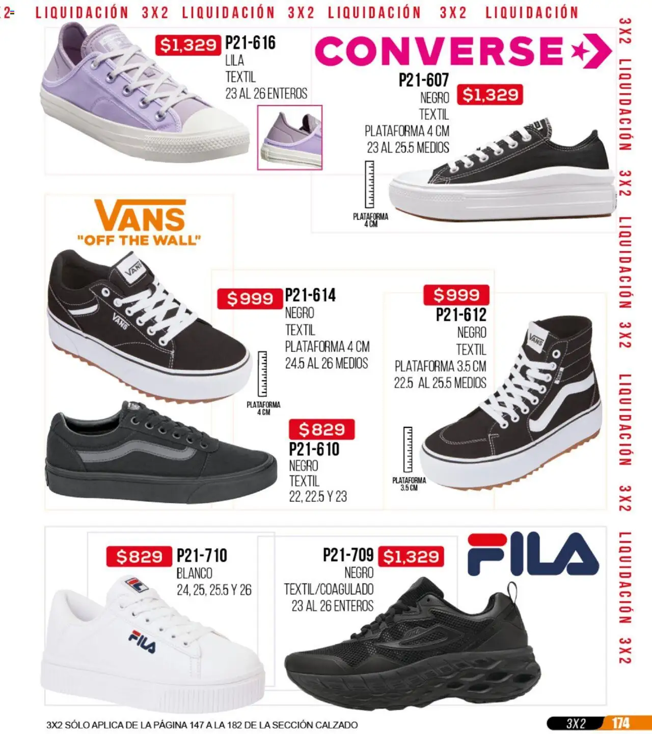 Nuevas ofertas de Cklass válidas en toda la República Mexicana desde el 09.09.2025. ¡Encuentra las mejores ofertas en Cklass - Catálogo Liquidacion Calzado! | Página: 175
