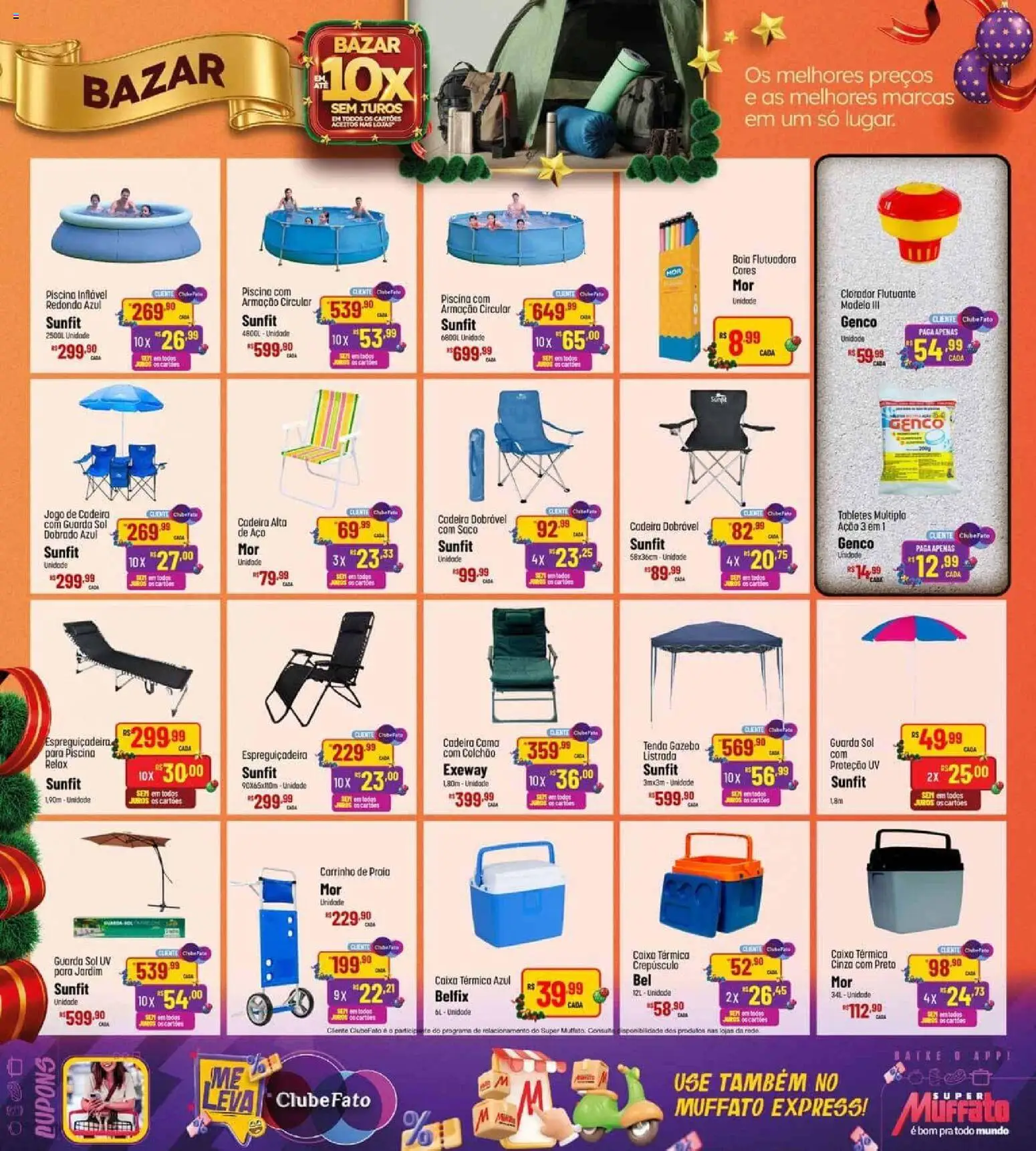 Max Atacadista Folheto - válido de 17.11.2025 | Página: 18 | Produtos: Colchão, Espreguiçadeira, Caixa, Carrinho