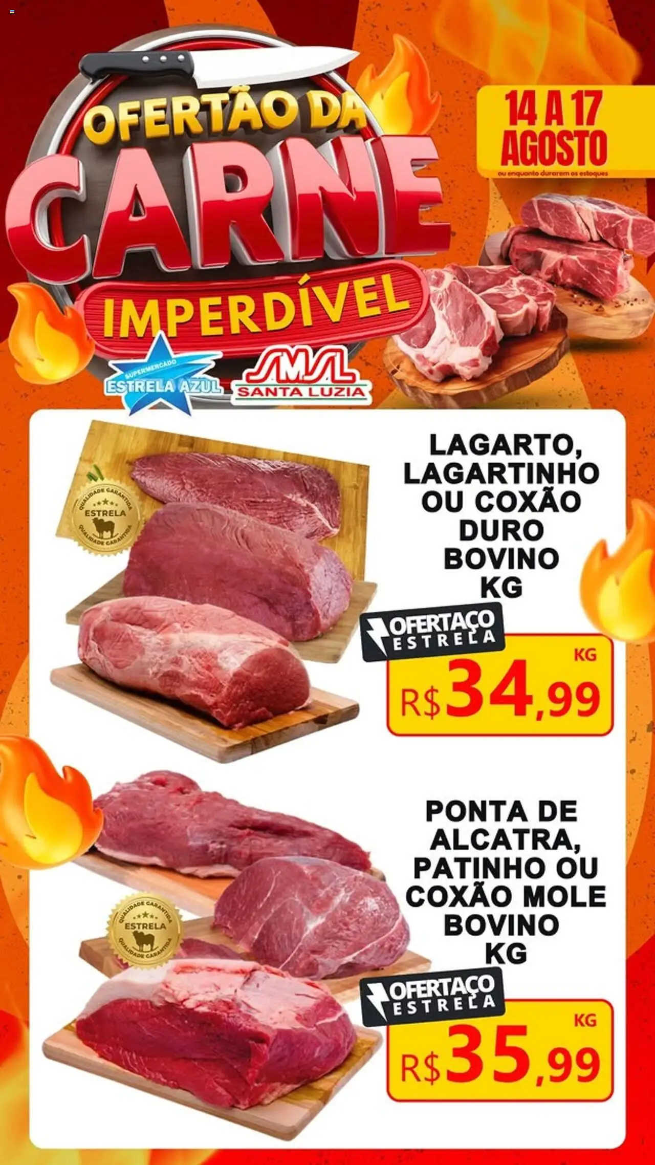 Estrela Azul Folheto - válido de 14.08.2025 | Página: 3 | Produtos: Carne