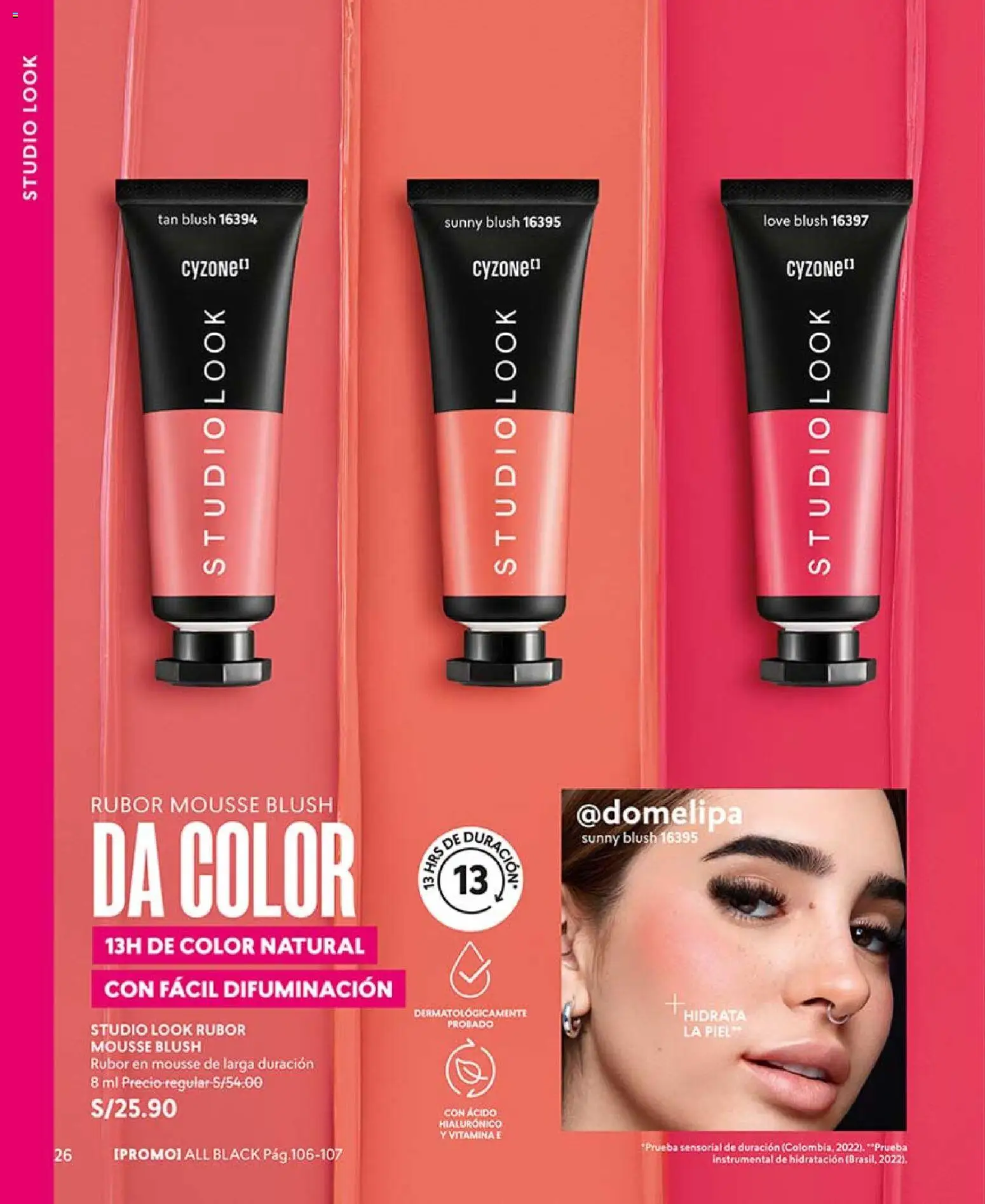 Catálogo CyZone válido desde 14.03.2026 | Página: 26 | Productos: Rubor