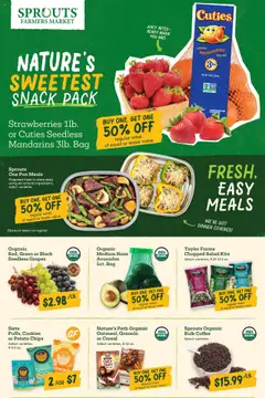 Preview of Sprouts weekly ads valid from 20.08.2025