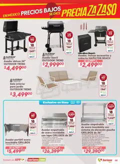 Nuevas ofertas de Soriana válidas en toda la República Mexicana desde el 14.08.2025. ¡Encuentra las mejores ofertas en Soriana - Preciazazaso Híper: Valle de México! | Página: 50 | Productos: Termómetro, Parrilla, Té