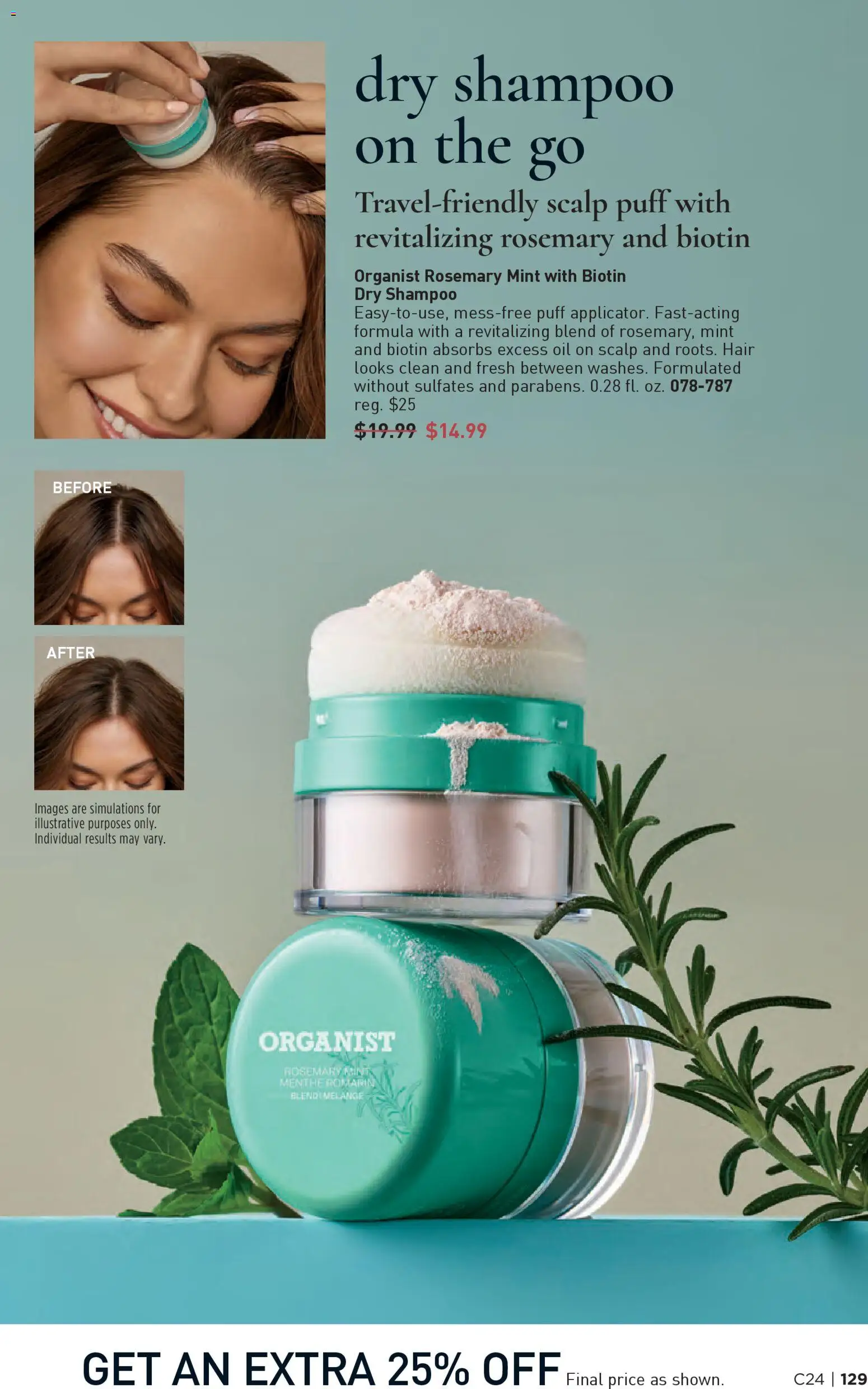 Avon Brochure - valid from 19.11.2025 | Page: 129 | Products: Biotin, Shampoo, Oil