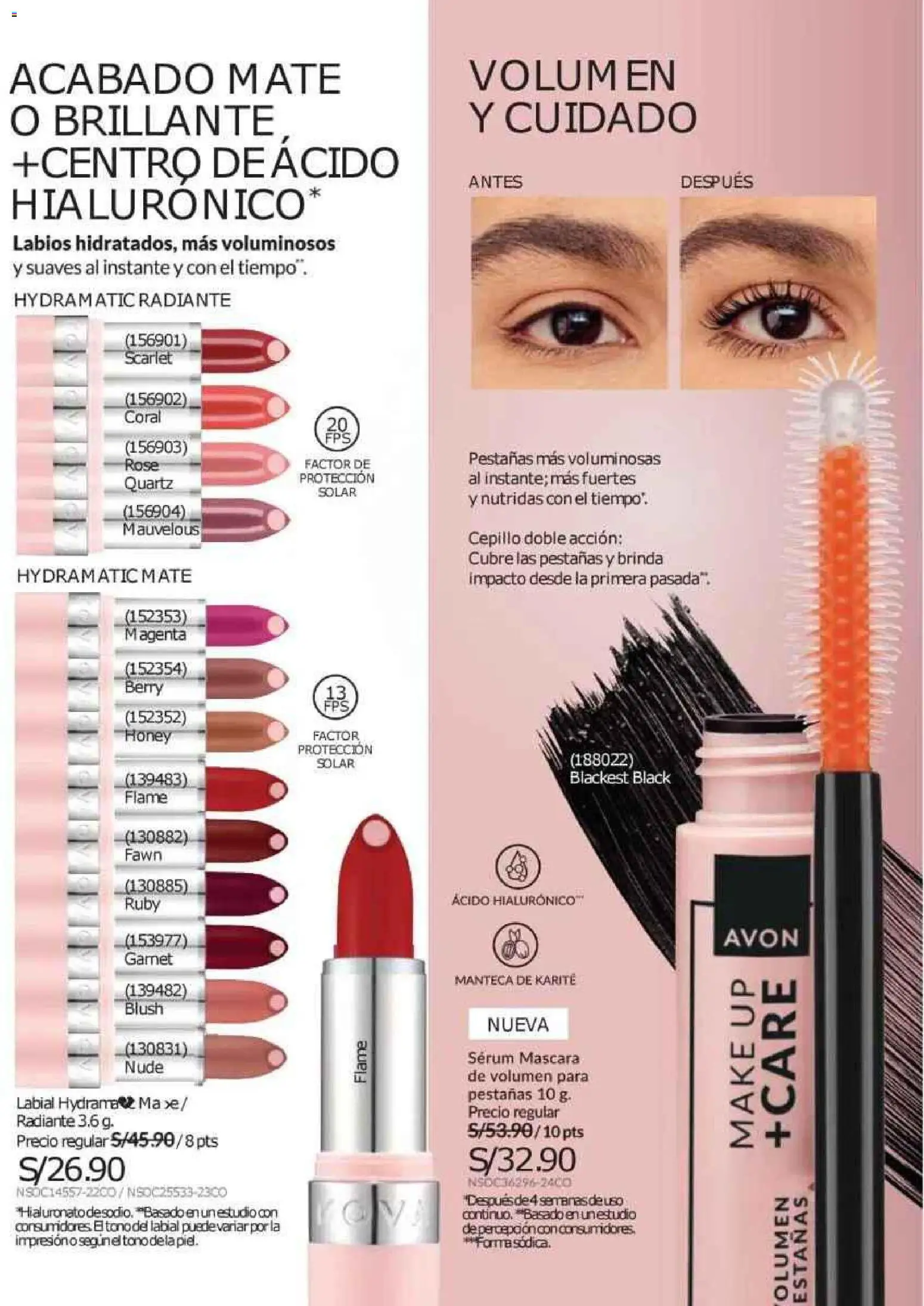 Catálogo Avon válido desde 12.10.2025 | Página: 42 | Productos: Máscara