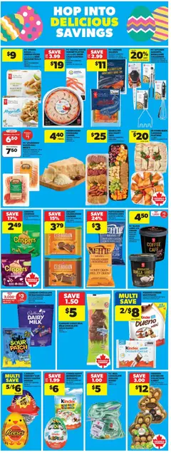 Preview of Real Canadian Superstore weekly flyer / circulaire from shop Real Canadian Superstore valid from 02.04.2026 | Page: 8 | Products: Cream, Ice cream, Eggs, Coffee