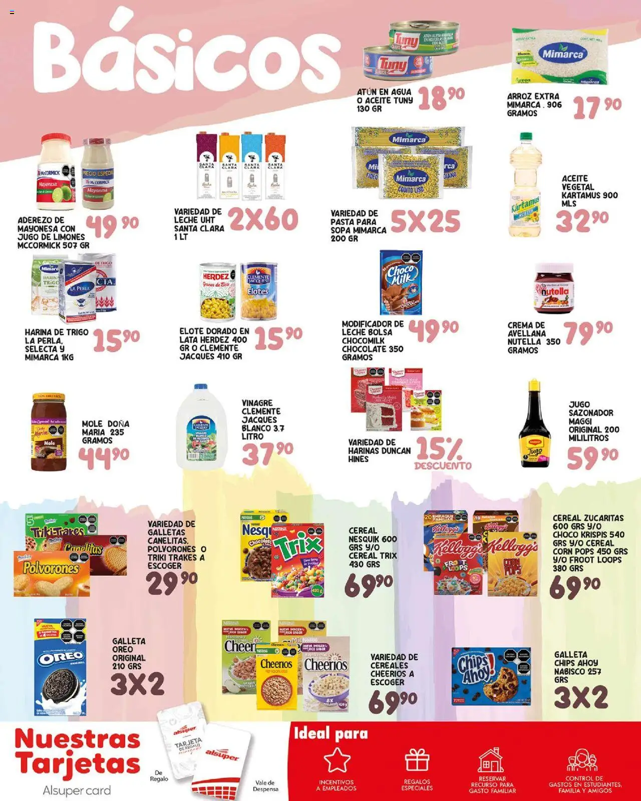 Nuevas ofertas de Alsuper válidas en toda la República Mexicana desde el 05.08.2025. ¡Encuentra las mejores ofertas en Alsuper - Folleto - Saltillo! | Página: 6 | Productos: Agua, Aceite, Pasta, Galletas